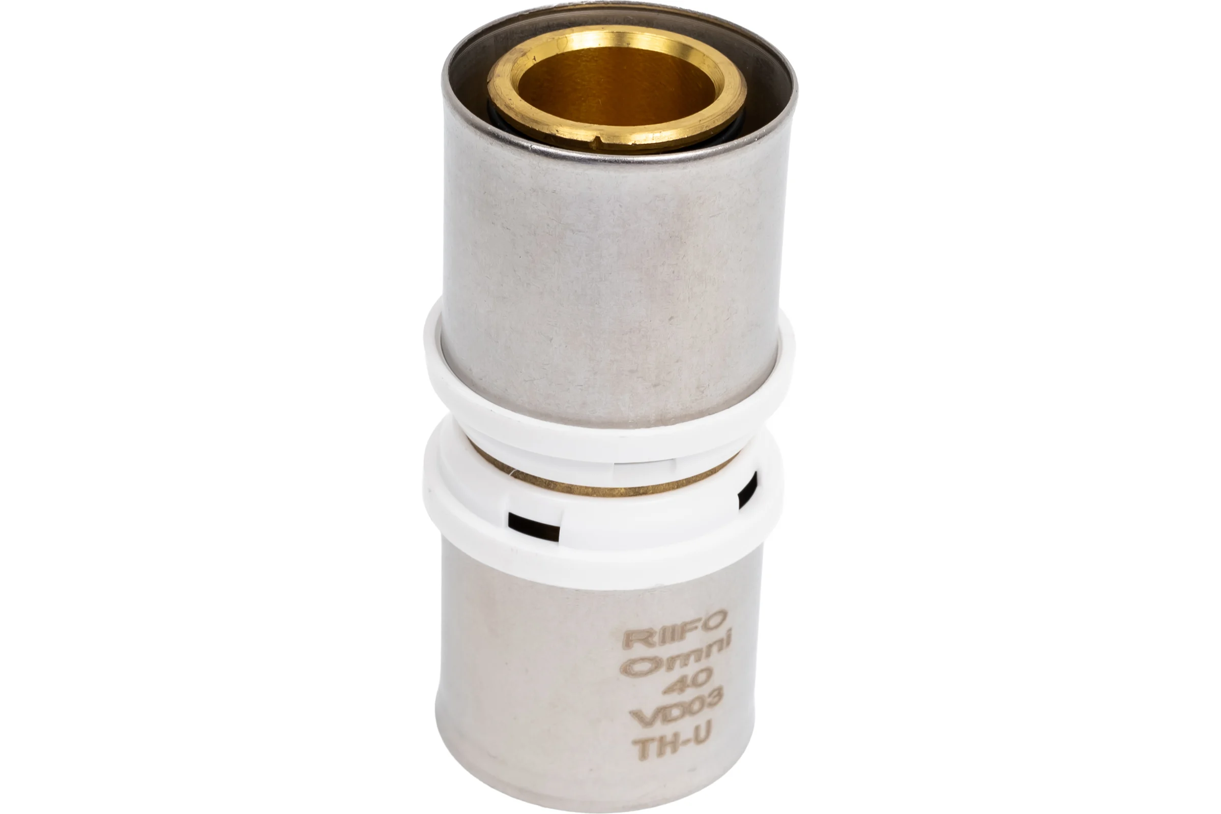 Соединитель RIIFO Omni пресс, латунь, 40-40 1100045768
