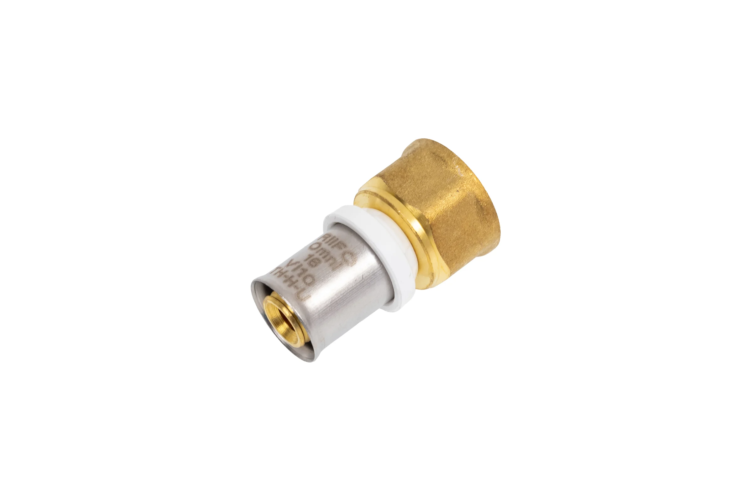Штуцер RIIFO Omni с внутренней резьбой, пресс, латунь, 16-1/2"ВР (уп 5 шт) 1100046424