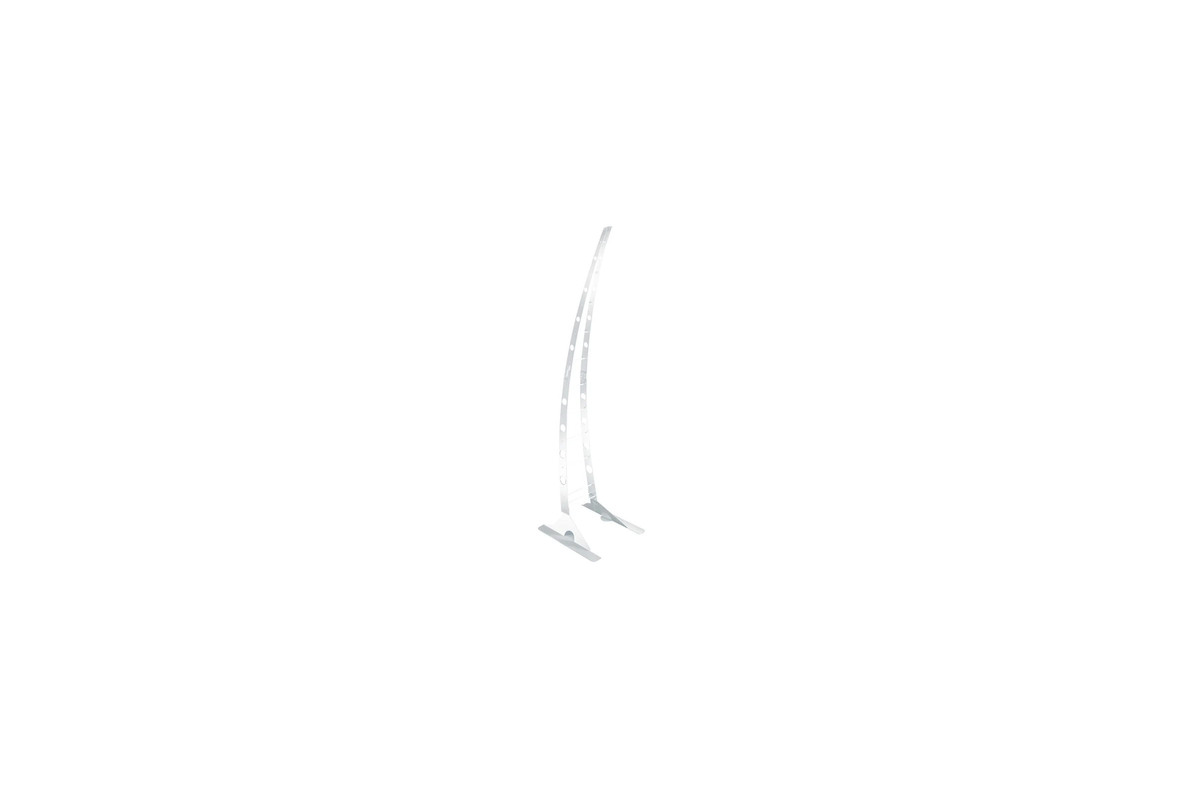 Мобильная подставка Giraffa серебро HELIOSA HI DESIGN Giraffa Silver