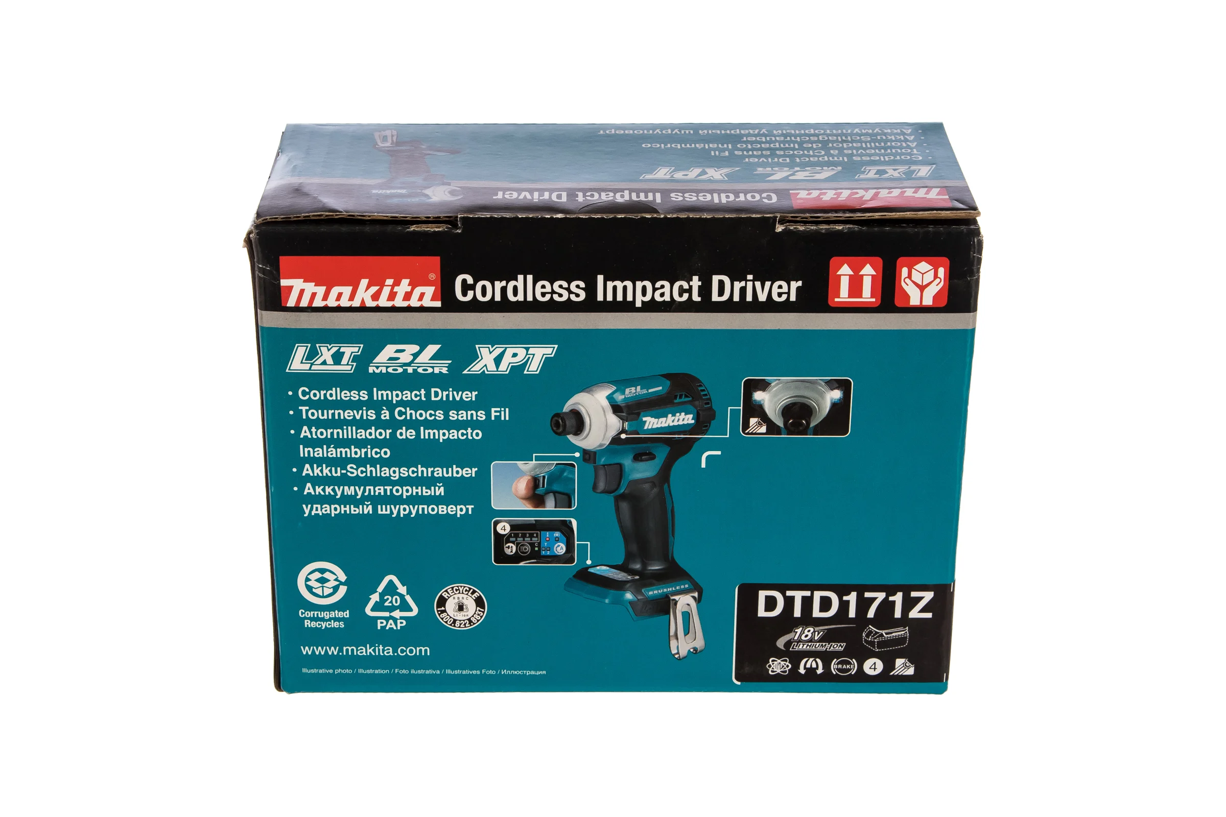 Аккумуляторный шуруповерт Makita DTD171Z