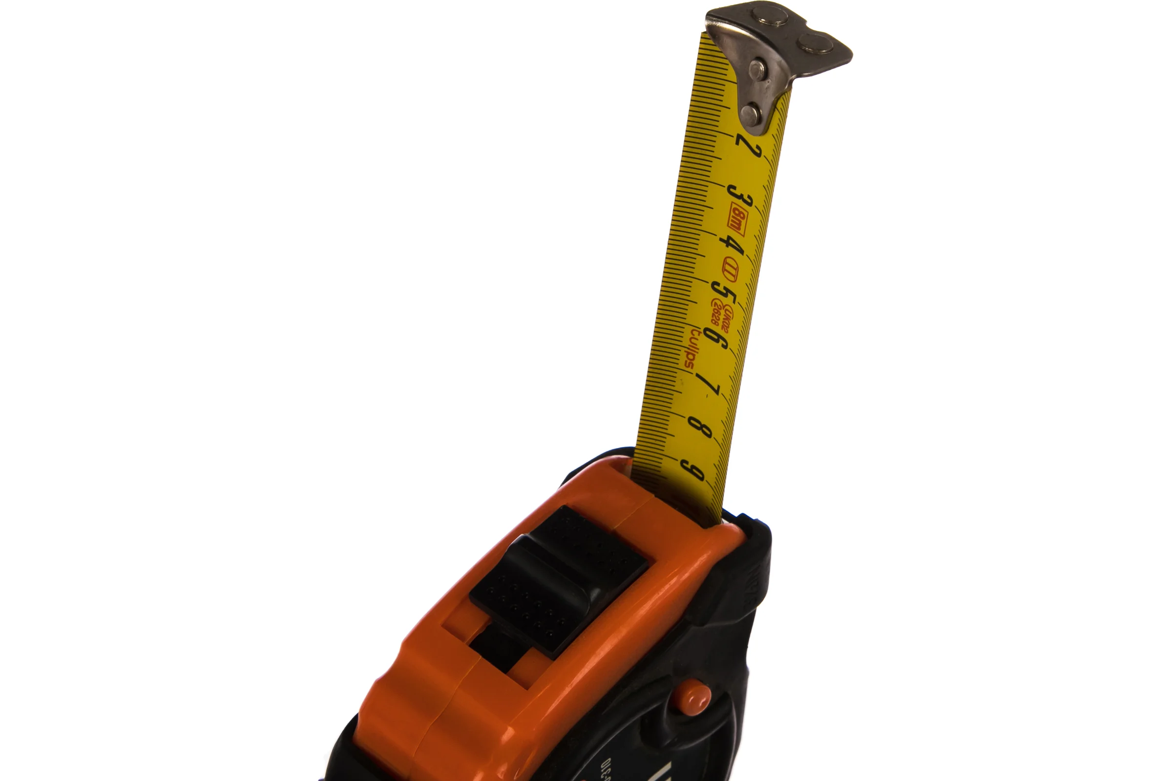 Рулетка с 3 фиксаторами 8 м/25 мм Tulips tools II10-310