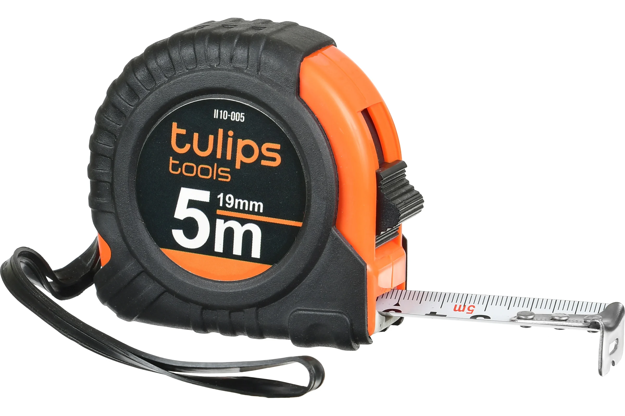 Рулетка с фиксатором 5 м/19 мм Tulips tools II10-005
