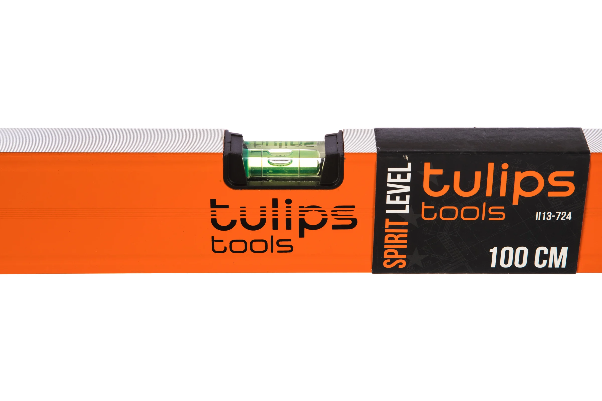 Уровень 100 см 3 глазка рукоятки Tulips tools II13-724