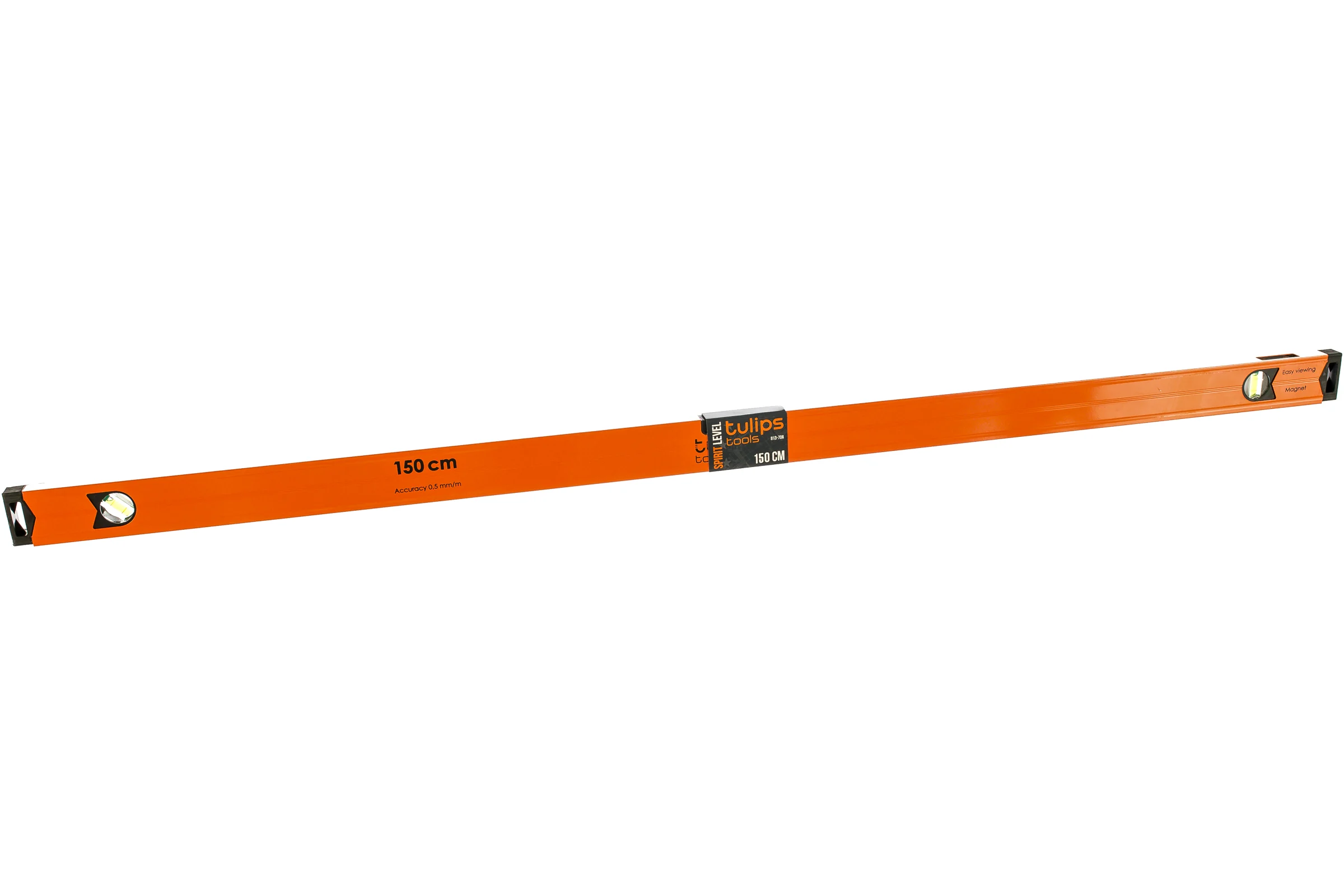 Уровень 3 глазка 150 см магнит Tulips tools II13-706