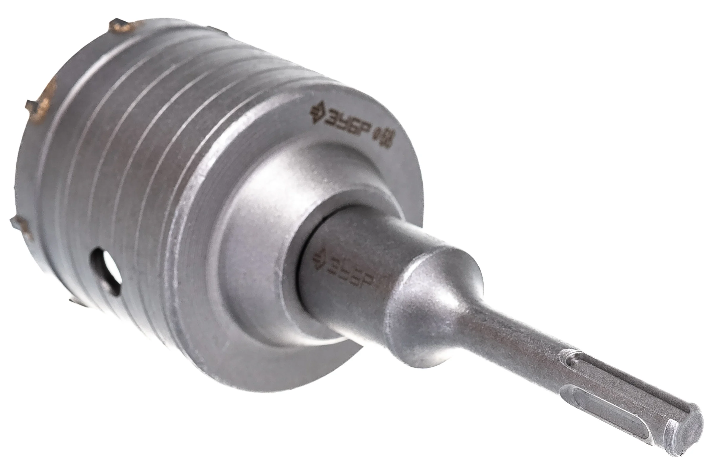 Коронка с державкой по бетону ЗУБР 68 мм, SDS-Plus 29211-68