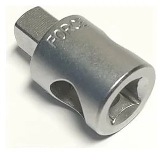 Адаптер с отверстием 1/2"х3/8" FORCE 80643