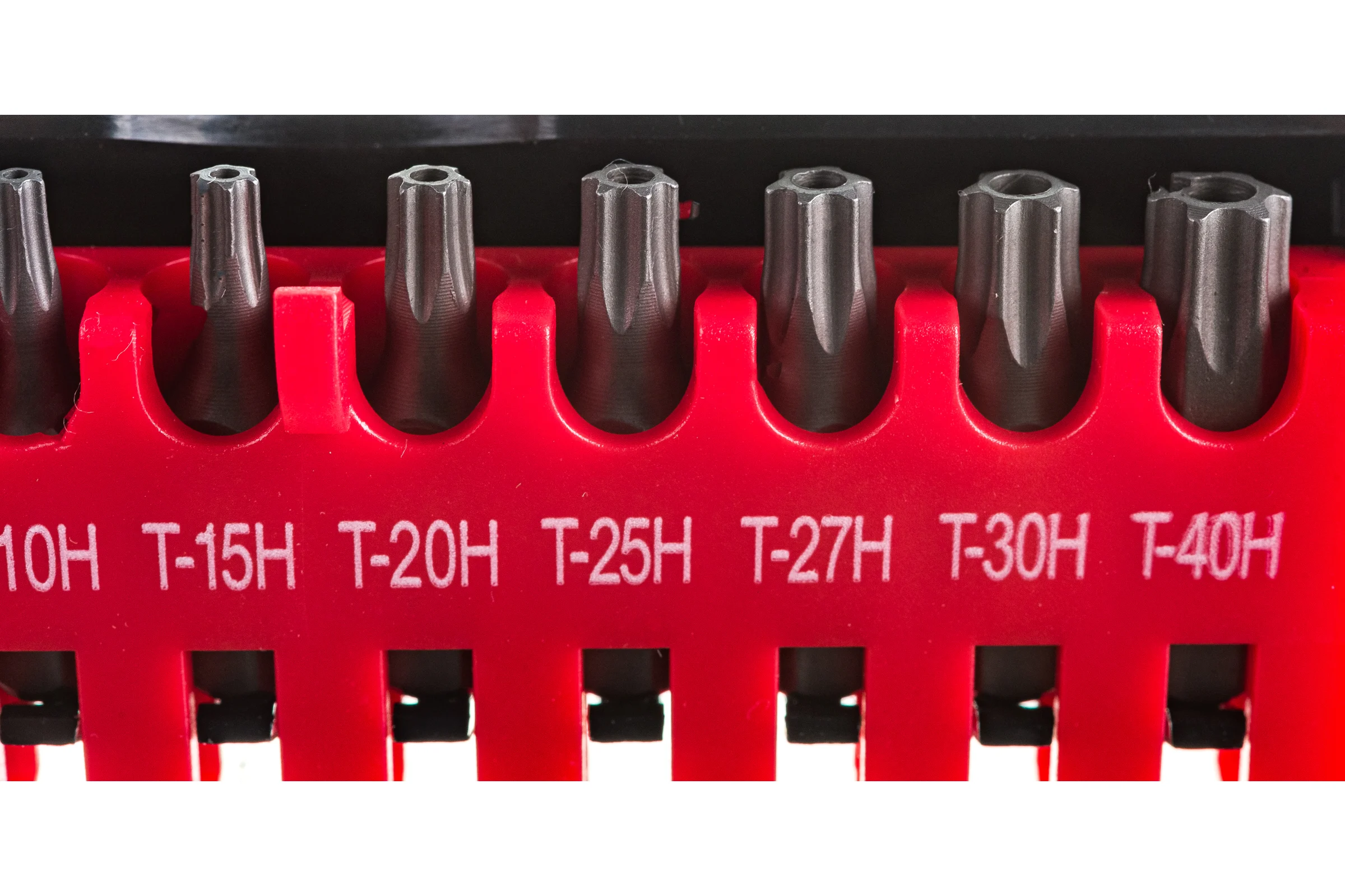 Набор бит TORX с отверстием Т7-Т40, 10 шт. FORCE 21012T