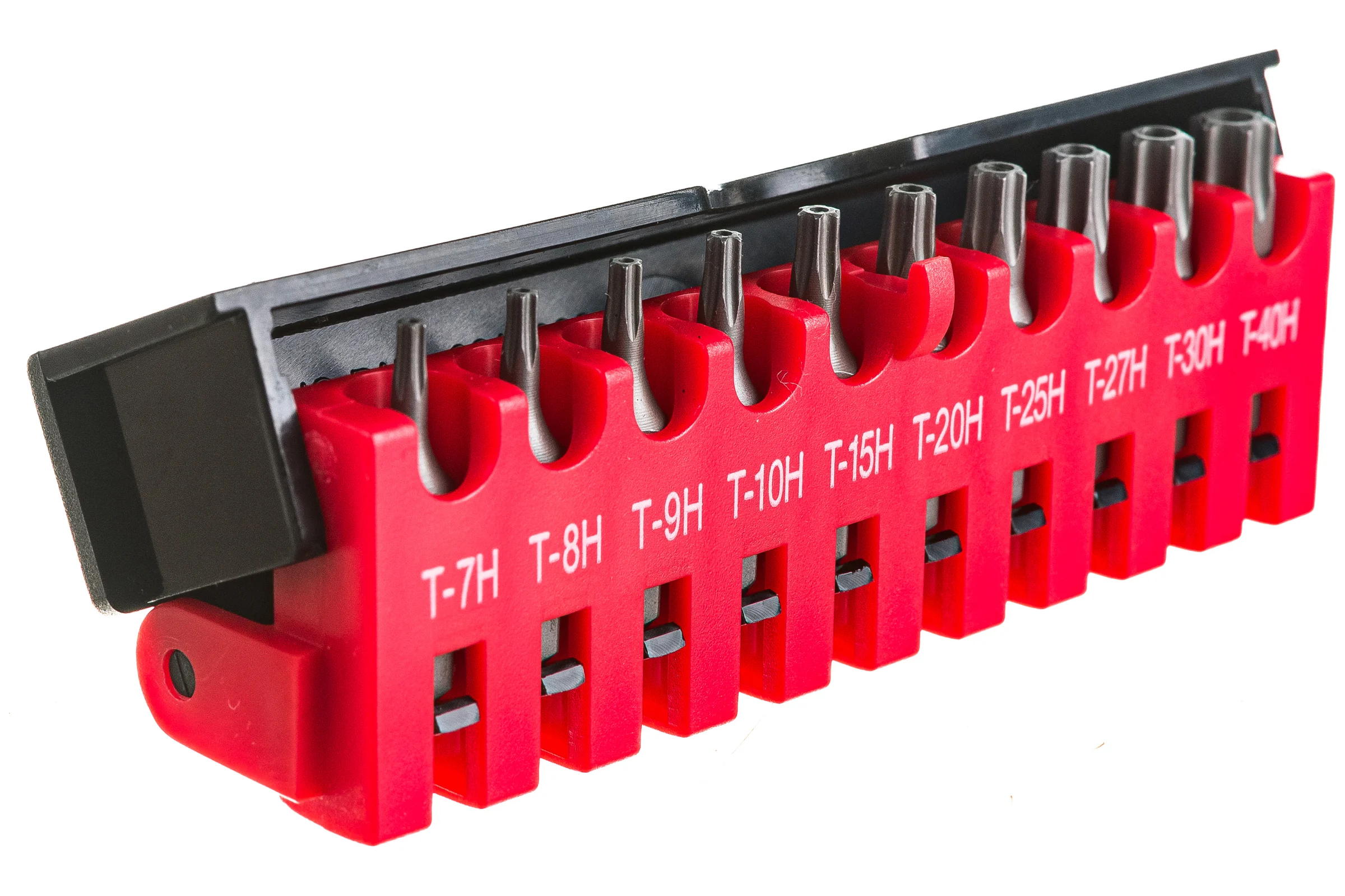 Набор бит TORX с отверстием Т7-Т40, 10 шт. FORCE 21012T