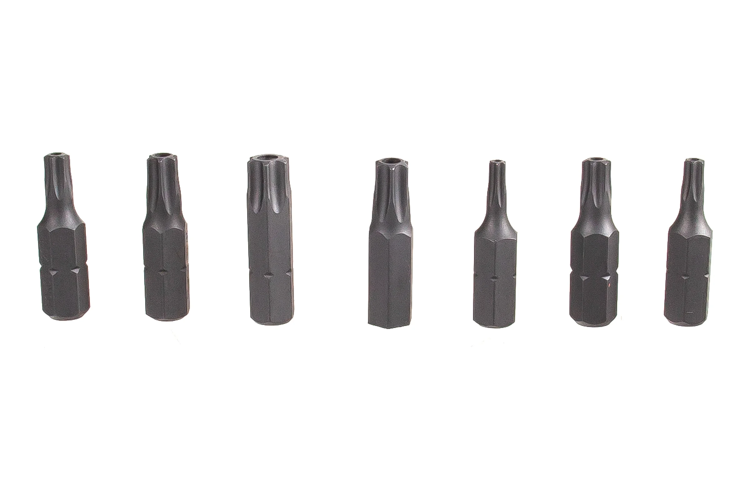 Набор бит TORX с отверстием, 7 шт. FORCE 2071