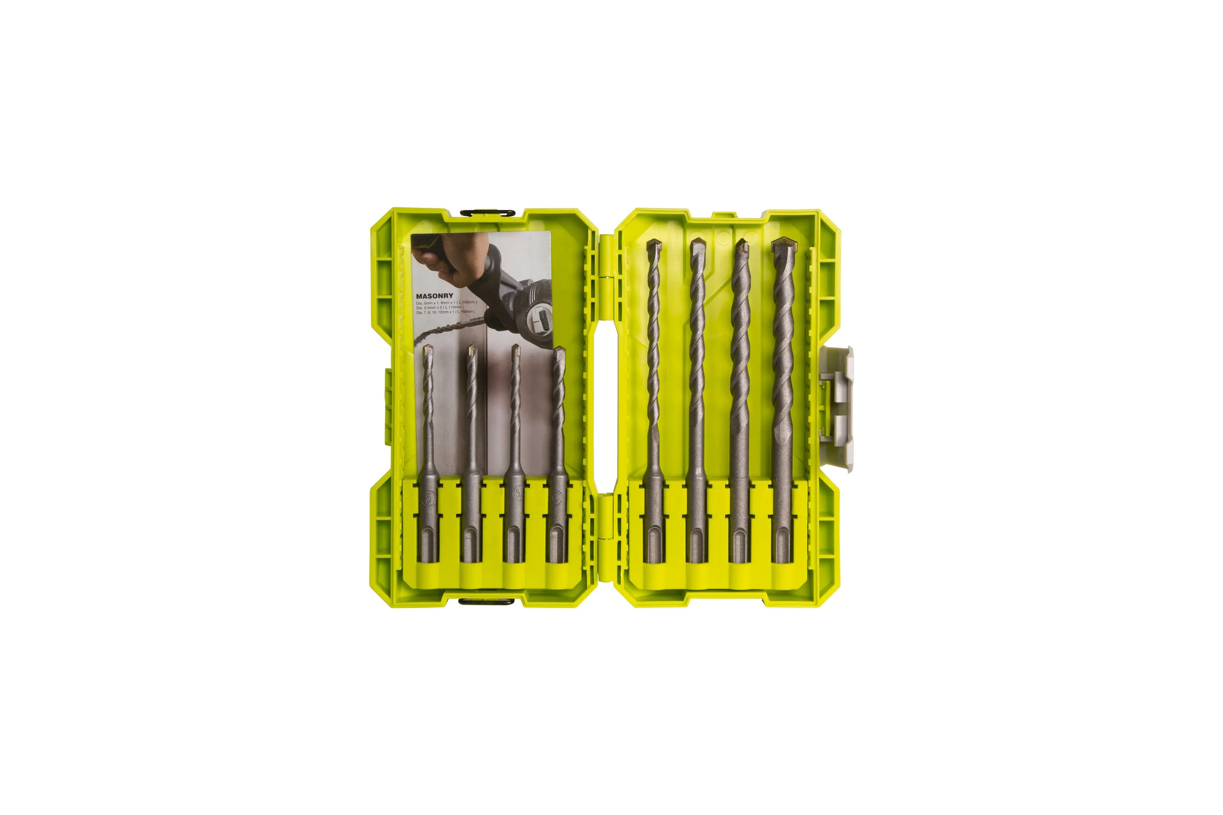 Набор буров RAK08SDS2 (8 шт; 5-12 мм) Ryobi 5132004209