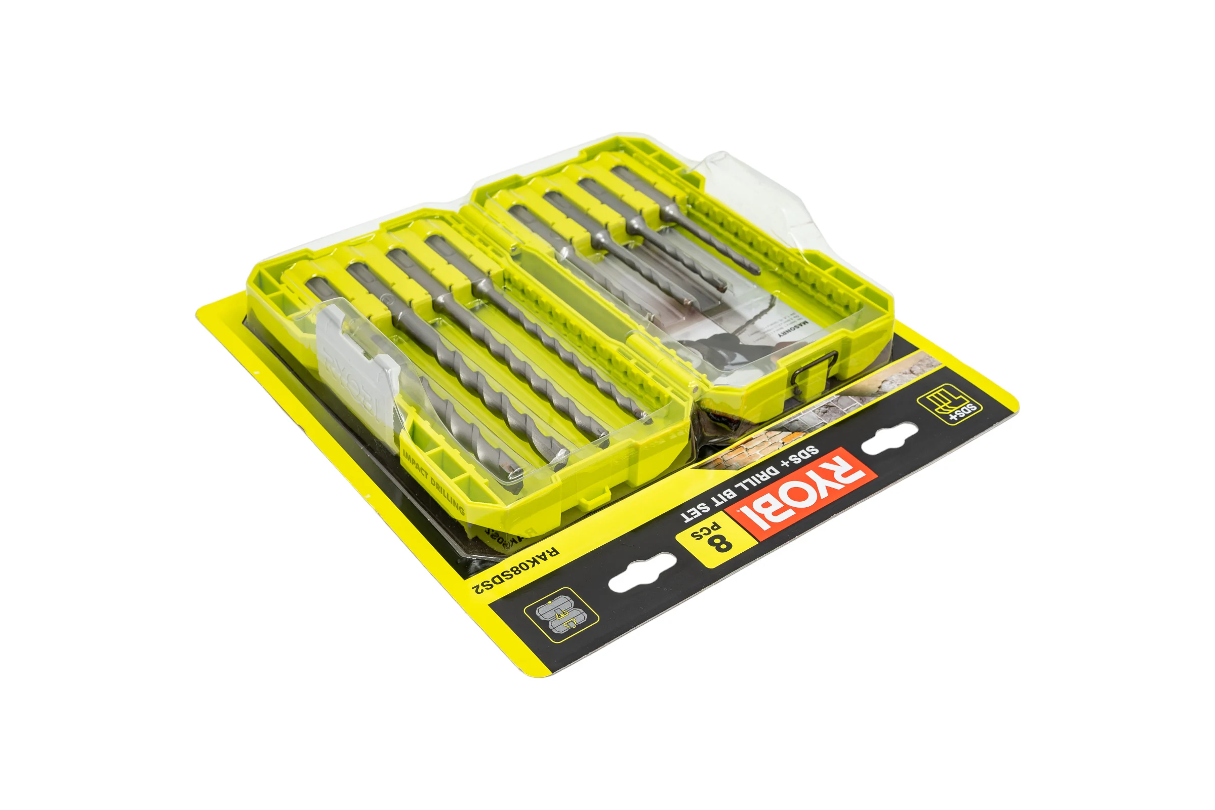 Набор буров RAK08SDS2 (8 шт; 5-12 мм) Ryobi 5132004209