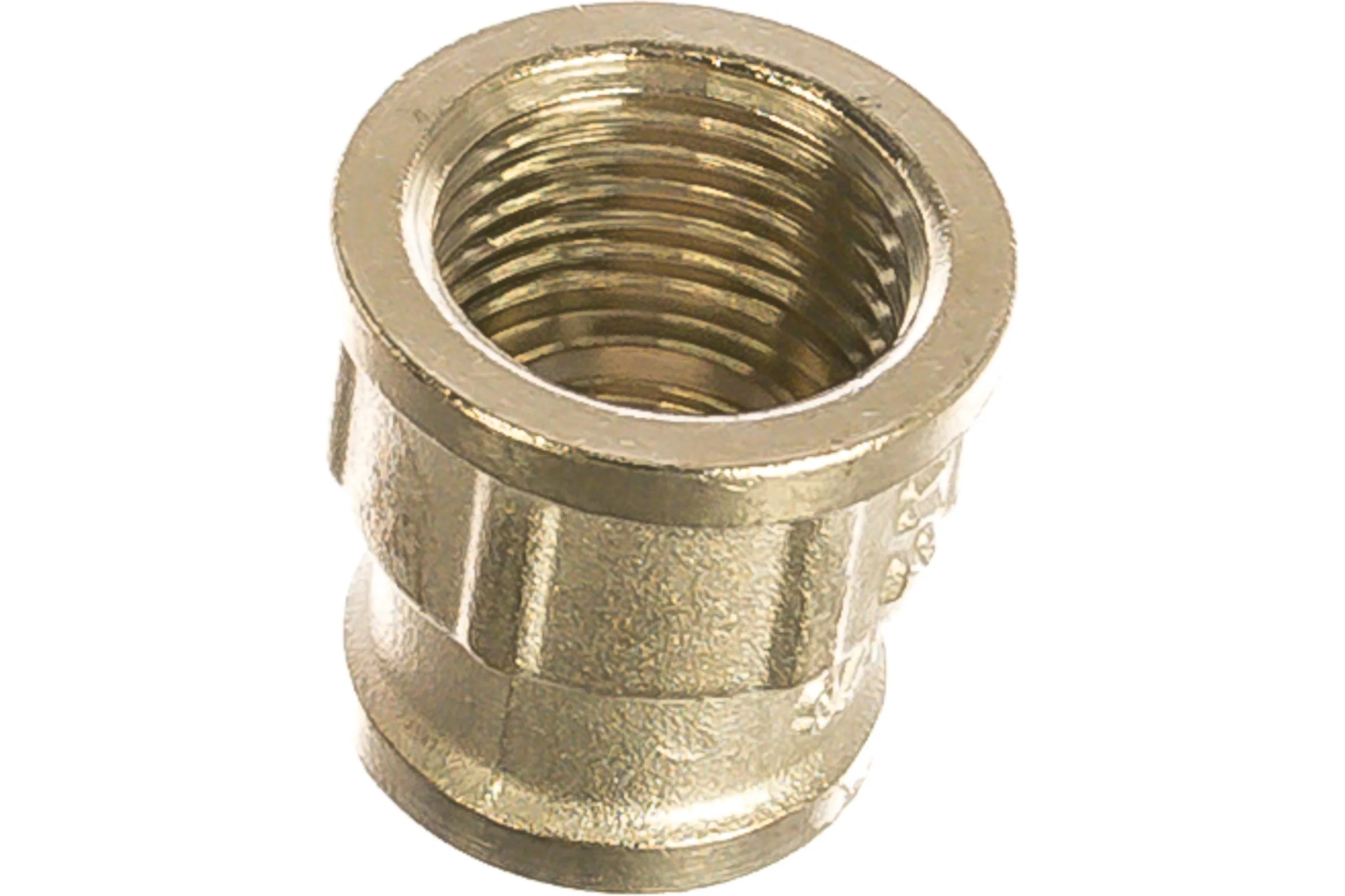 Латунная муфта PRO AQUA PA ВР резьбовая переходная 1/2 x 3/8 01-f15-f10x