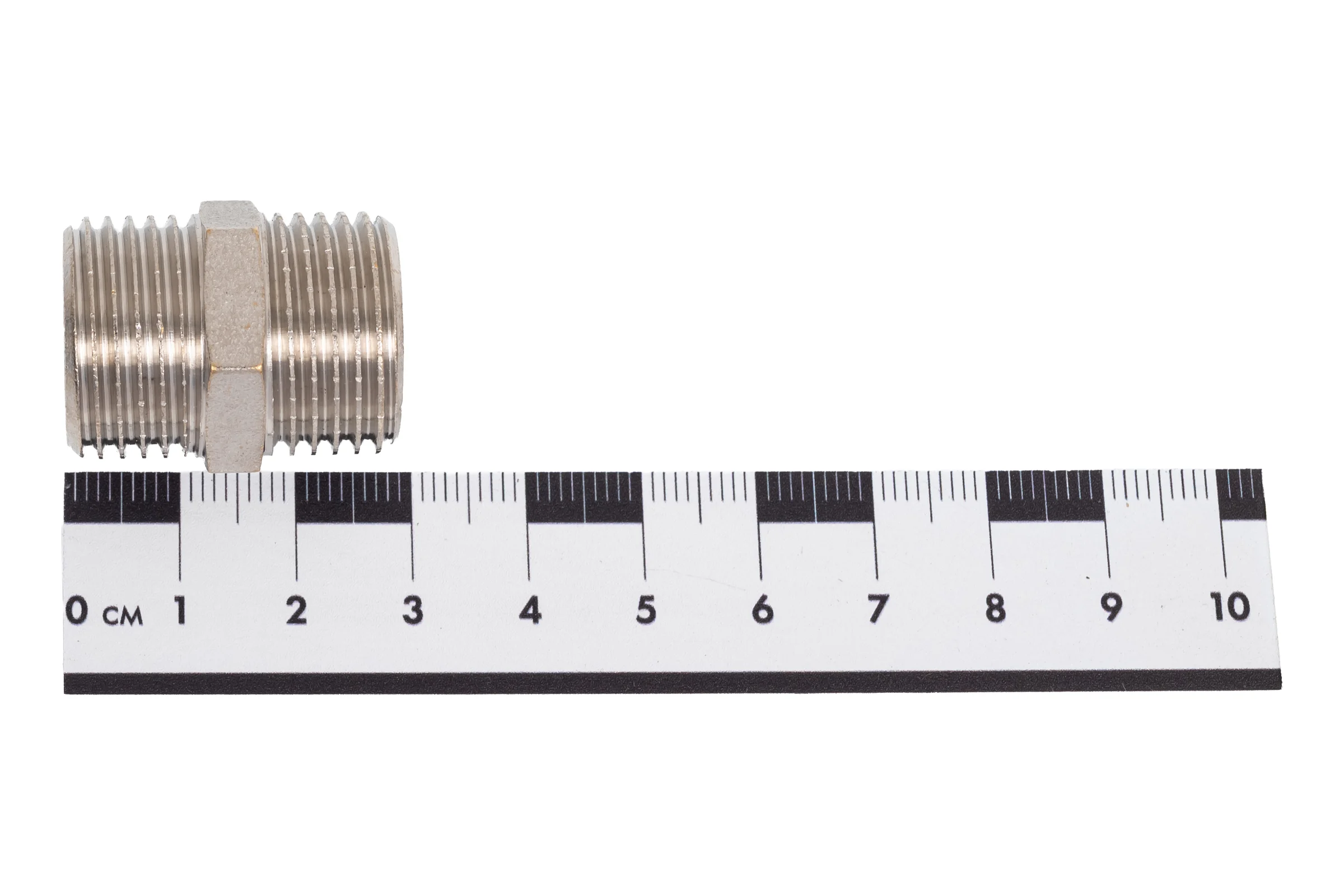 Латунный ниппель PRO AQUA PA НР резьбовой 1/2 06-M15-M15x