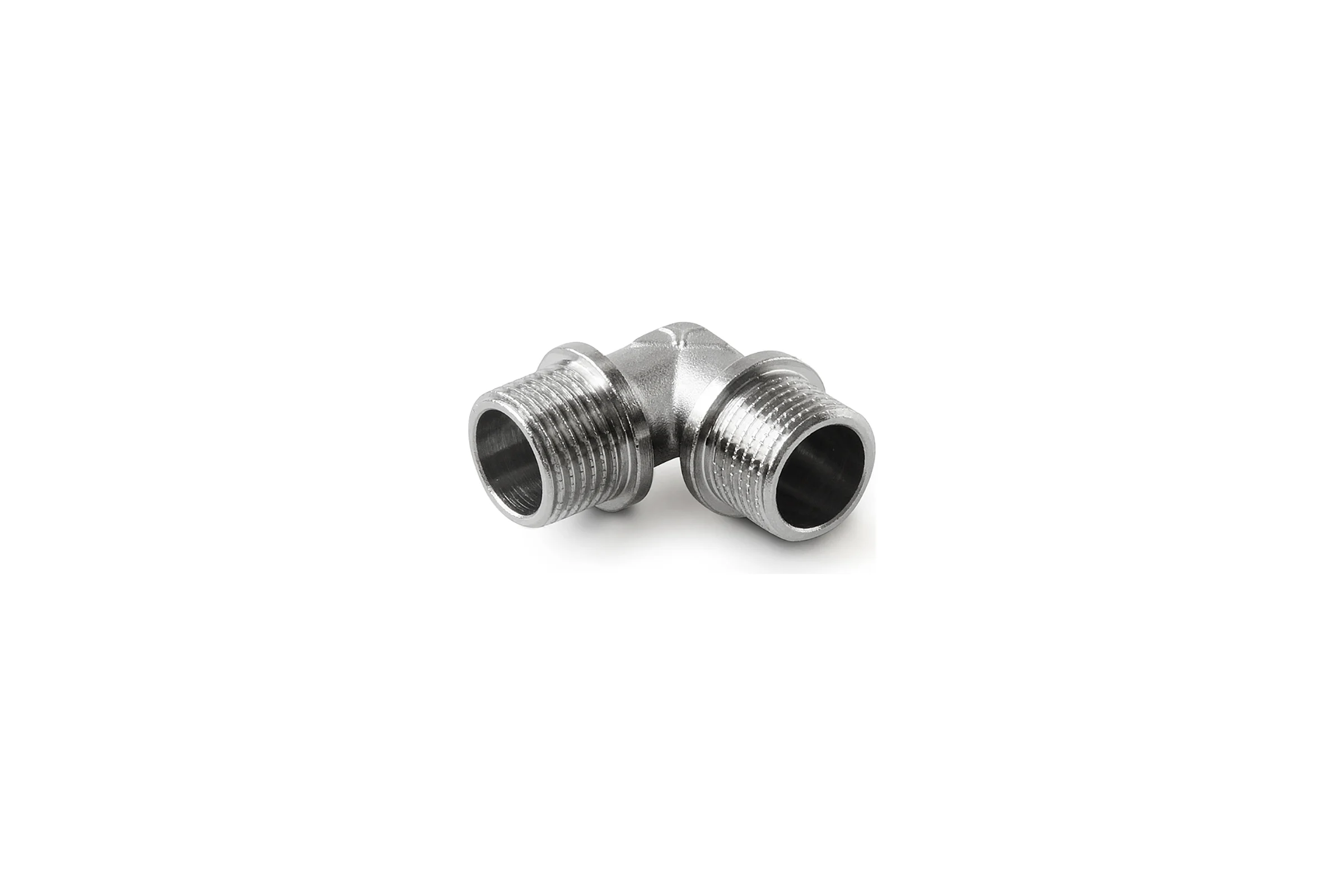 Латунный угольник PRO AQUA НР резьбовой 1/2 x 1/2 02-M15-M15x