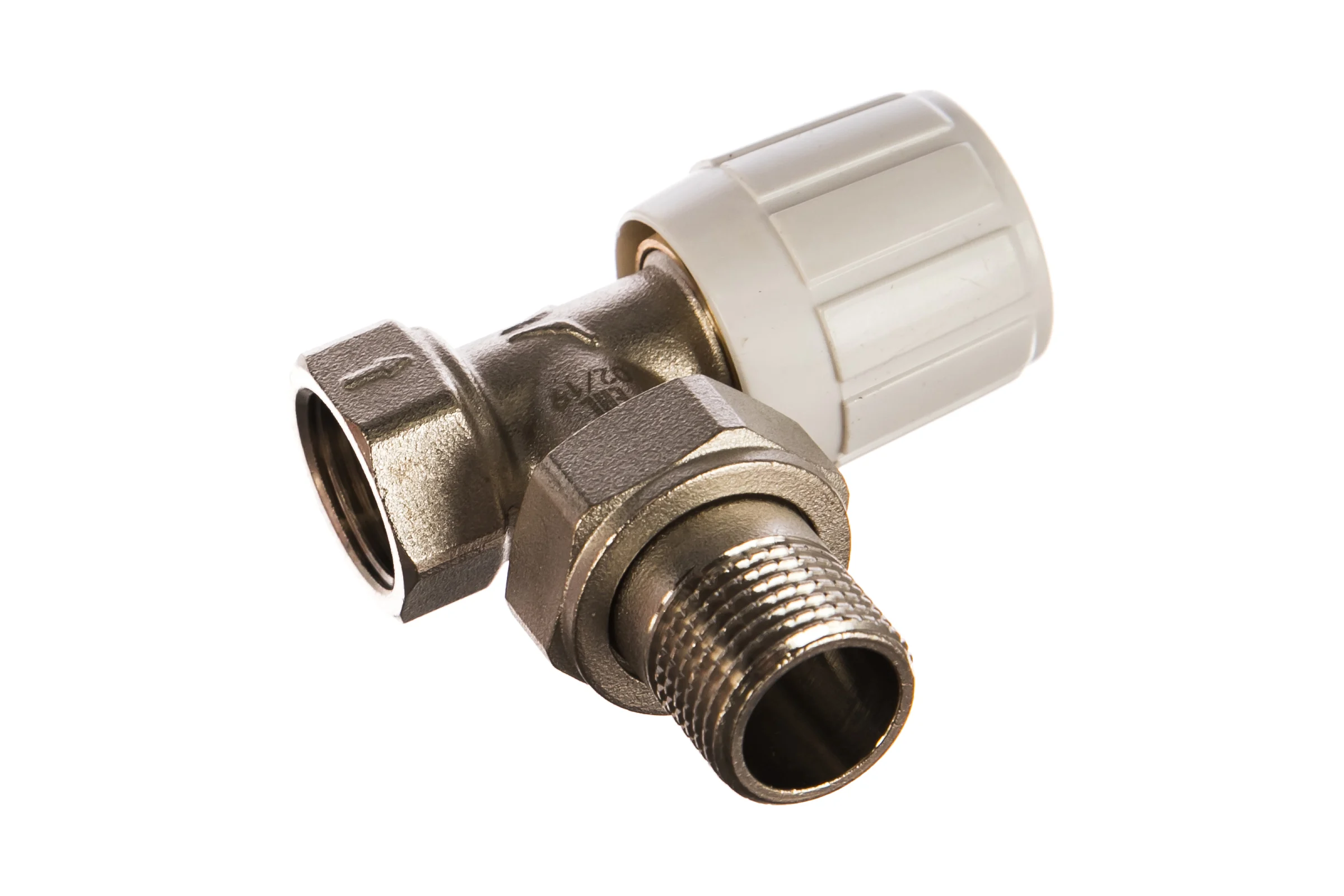 Угловой вентиль ручной регулировки PRO AQUA 1/2 MVA-m15-f15x