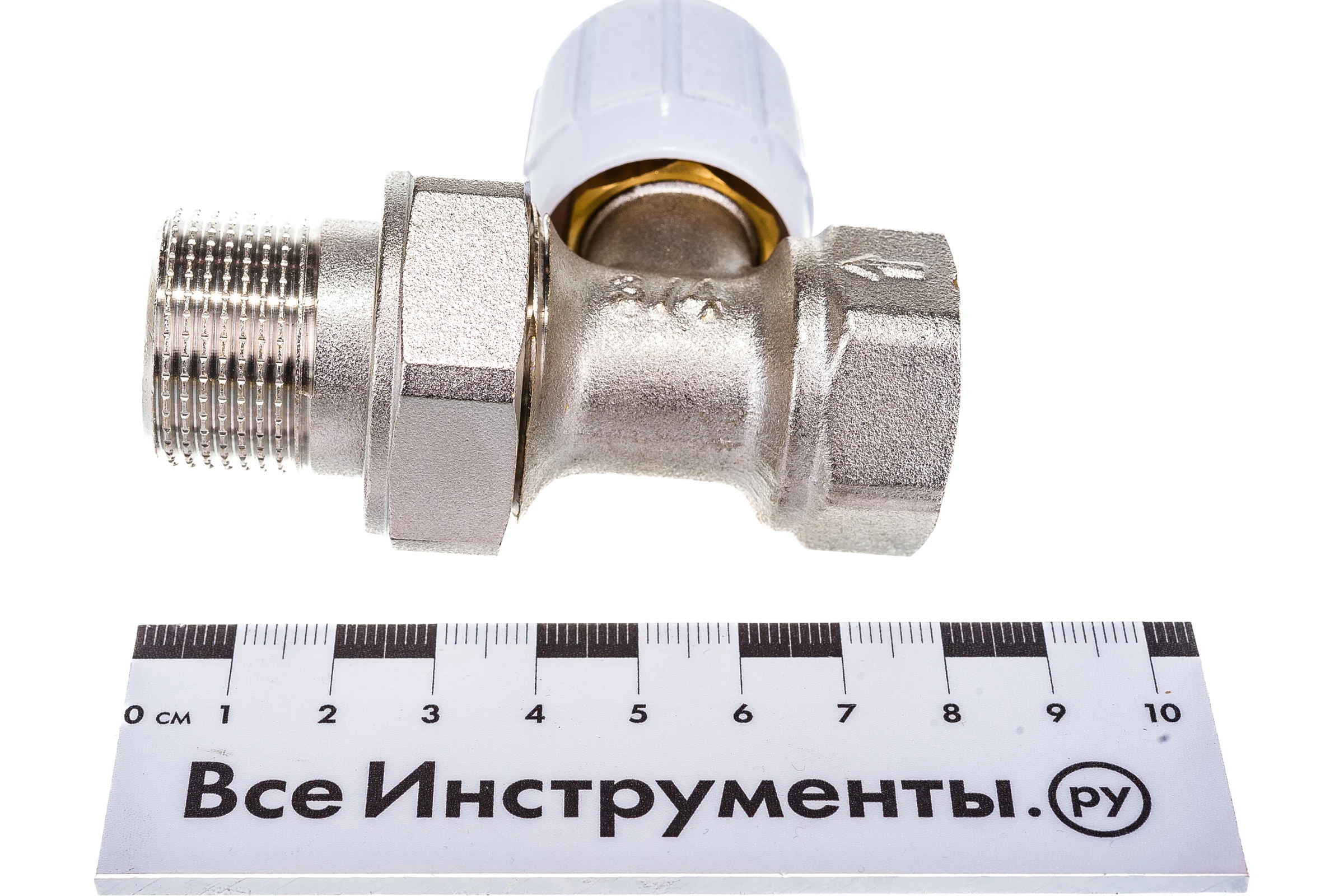 Прямой вентиль ручной регулировки PRO AQUA 3/4 MVS-m20-f20x