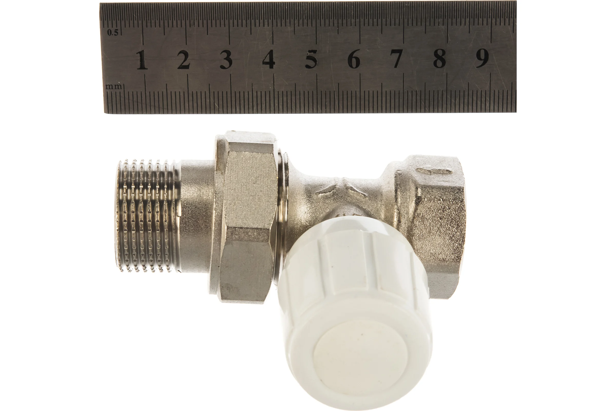 Прямой вентиль ручной регулировки PRO AQUA 3/4 MVS-m20-f20x