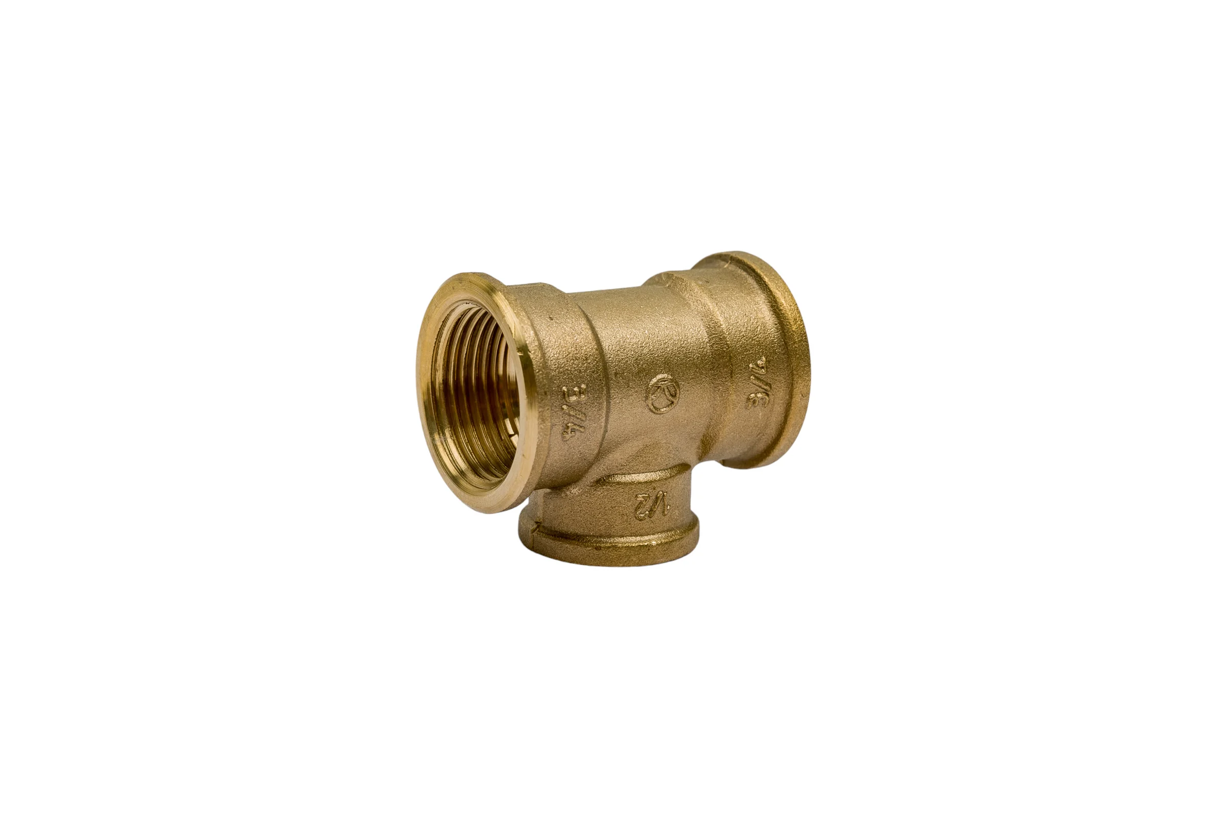 Редукционный тройник BYR PEX с внутренней резьбой 3/4"х1/2"х3/4" 4972