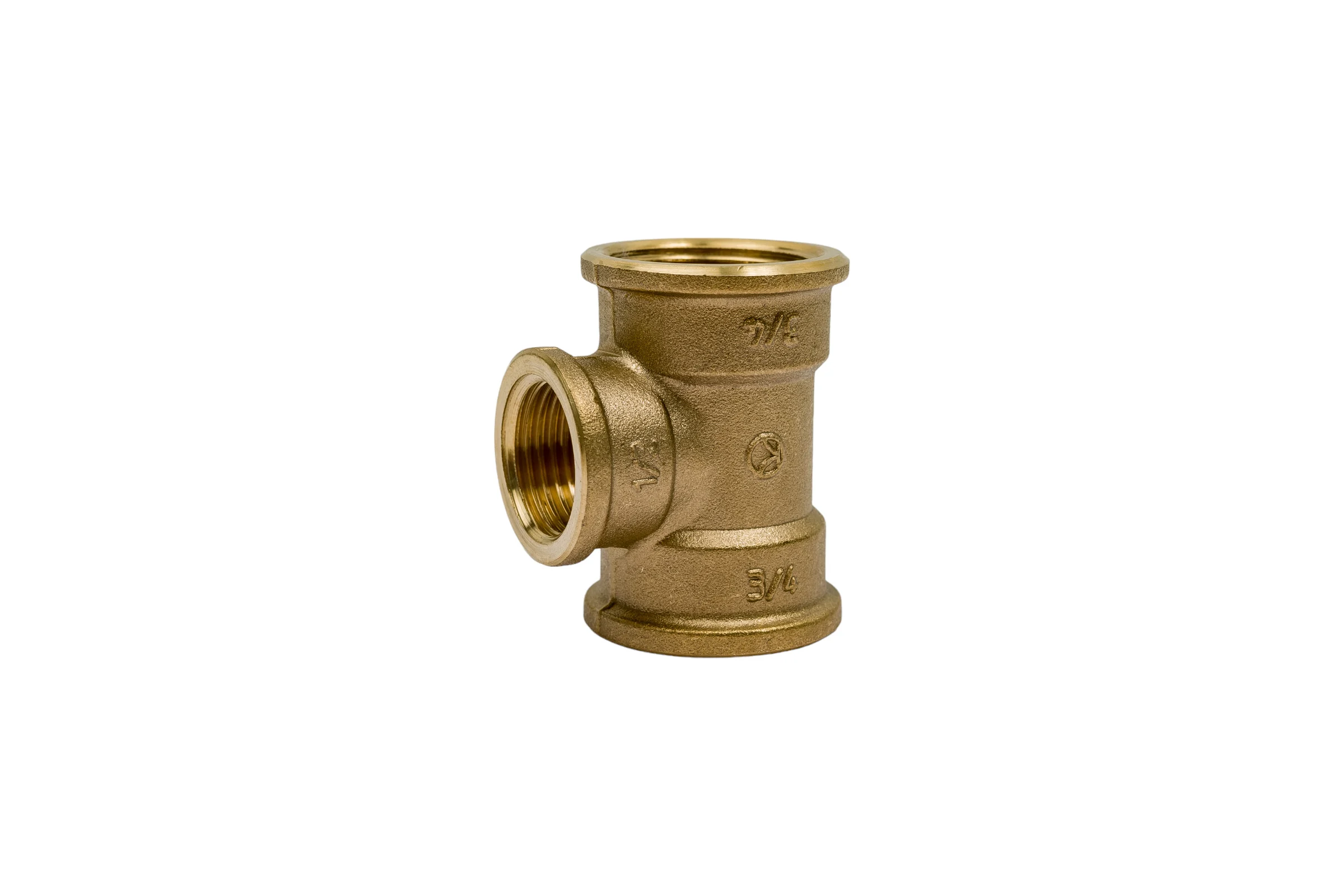 Редукционный тройник BYR PEX с внутренней резьбой 3/4"х1/2"х3/4" 4972
