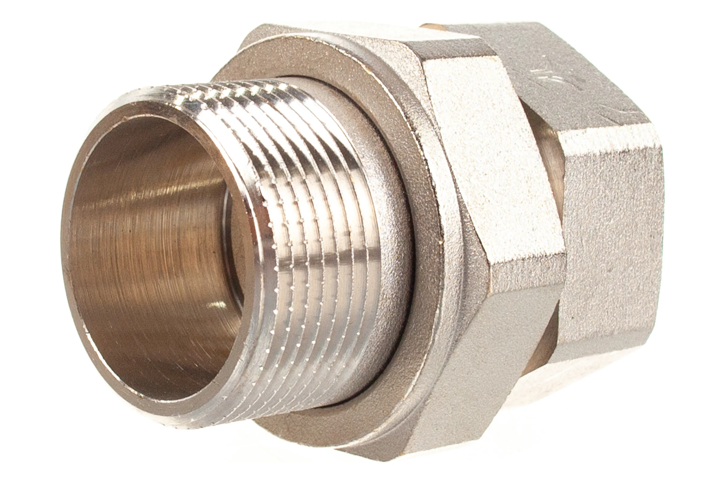 Разъемное прямое резьбовое соединение PRO AQUA Н/В 1 1/4 10-M32-F32xb