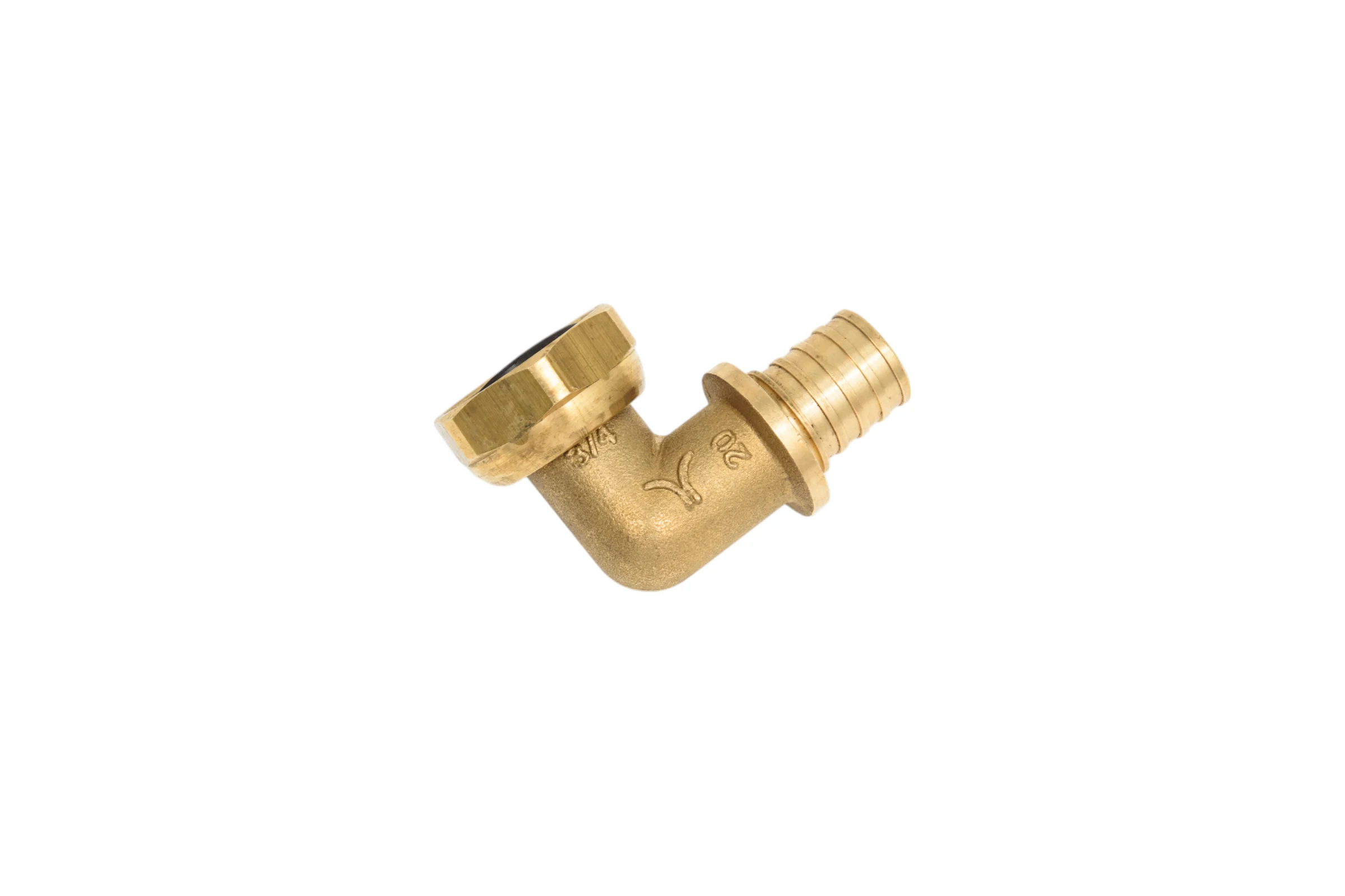 Угольник с накидной гайкой PRO AQUA  20x3/4 AX3502034NG