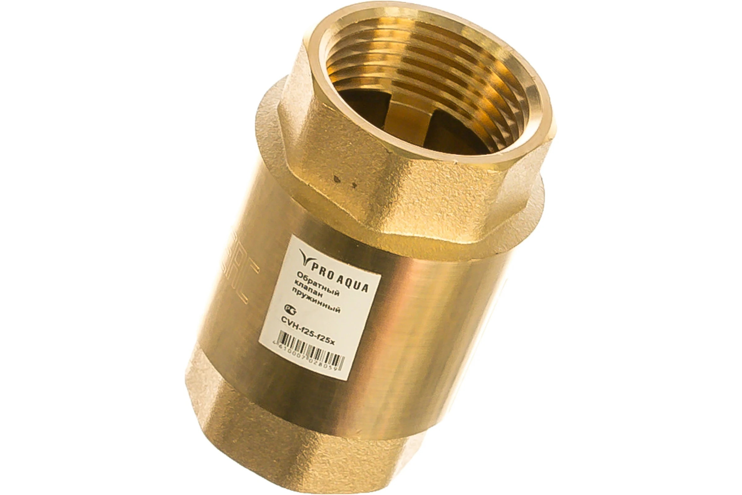 Обратный клапан с металлическим диском PRO AQUA В-В 2 CVH-F25-F25Xb