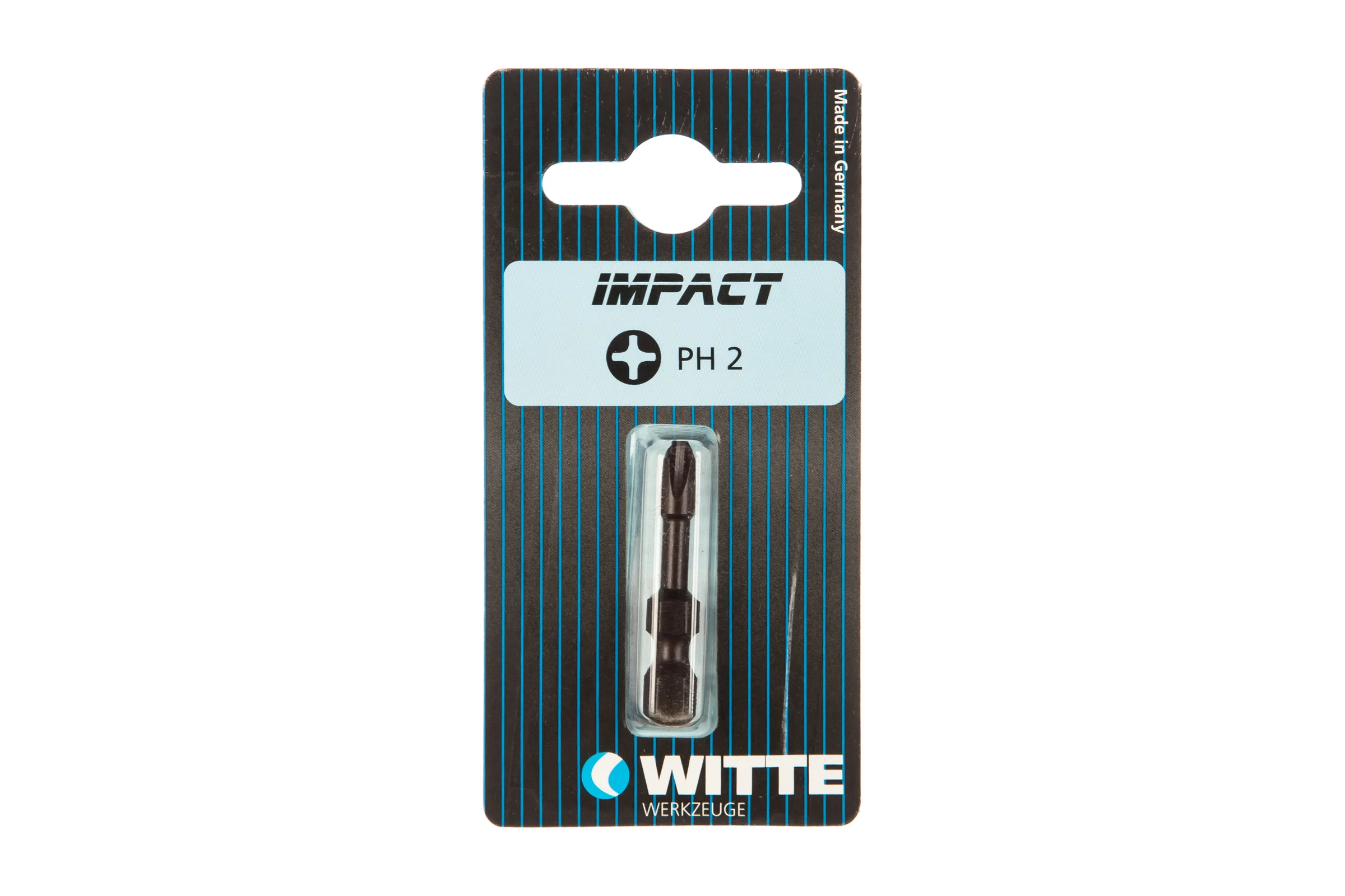 Бита IMPACT PH2 x 38 мм WITTE 283772000