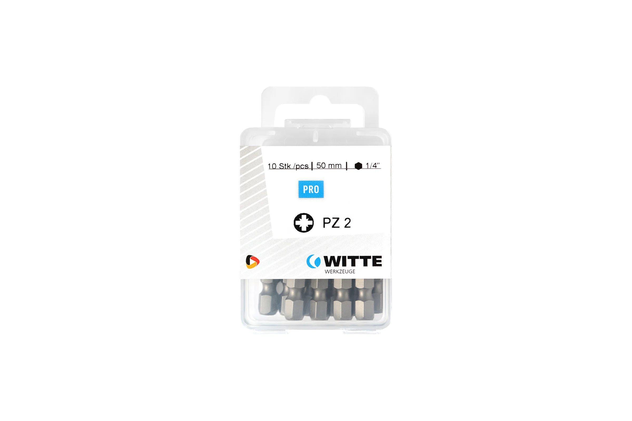 Бита PZ2 х 50 мм (10 шт.) WITTE 427546200