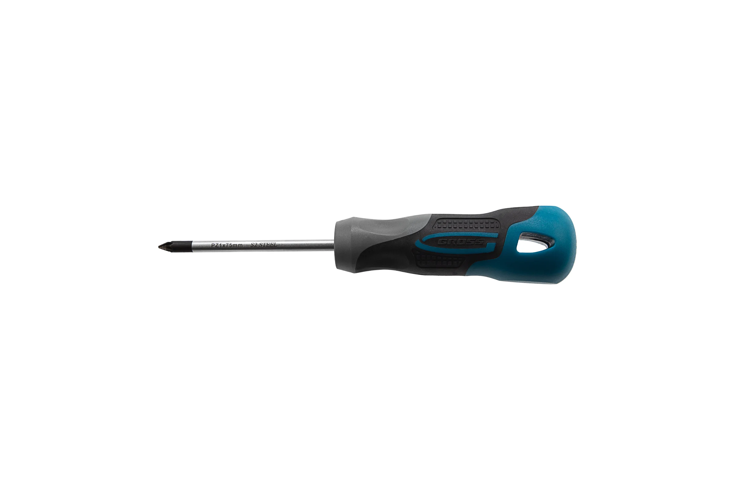 Отвертка GROSS PZ1x75 мм 12156