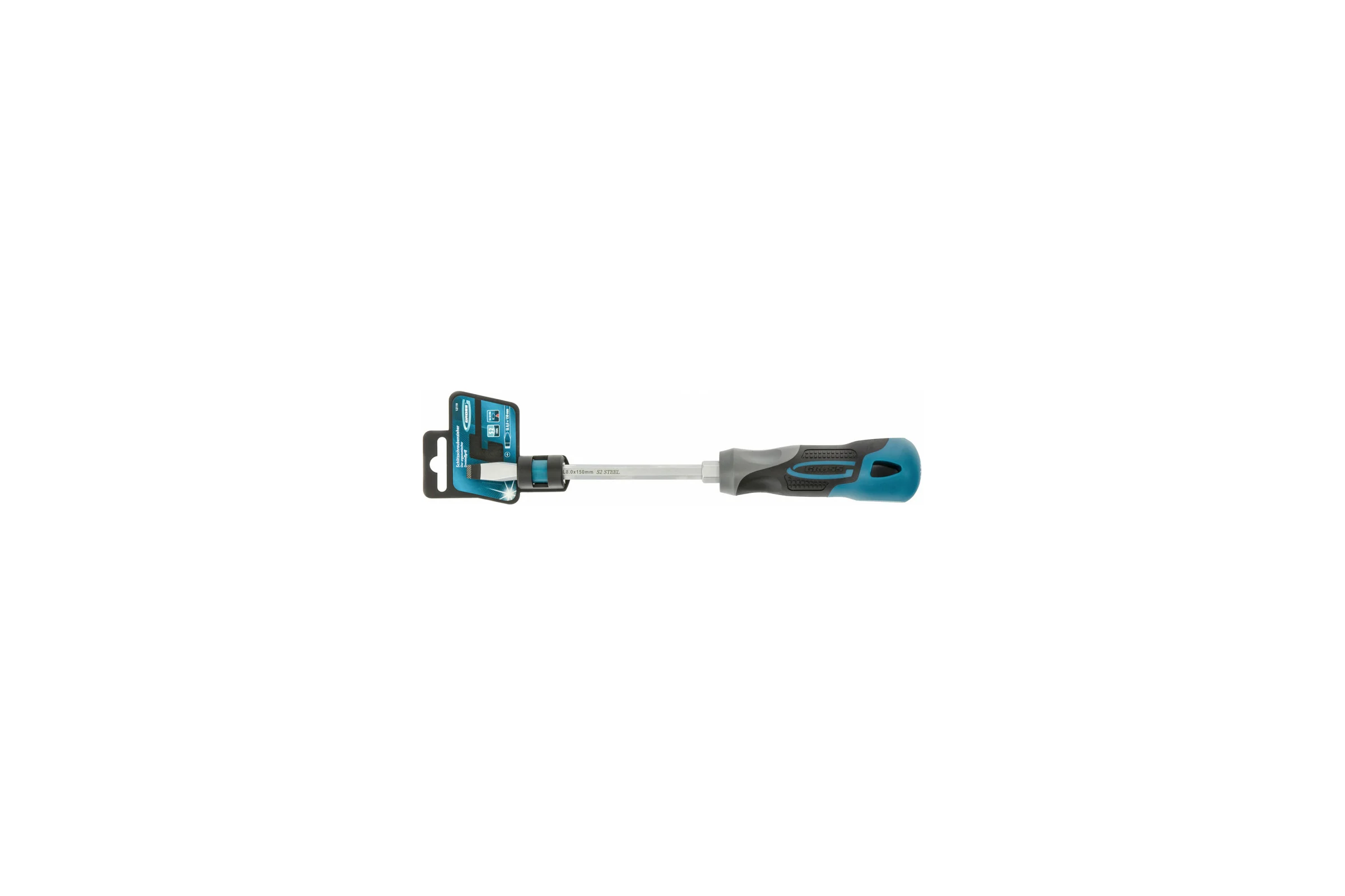 Отвертка GROSS SL8.0x150 мм 12119