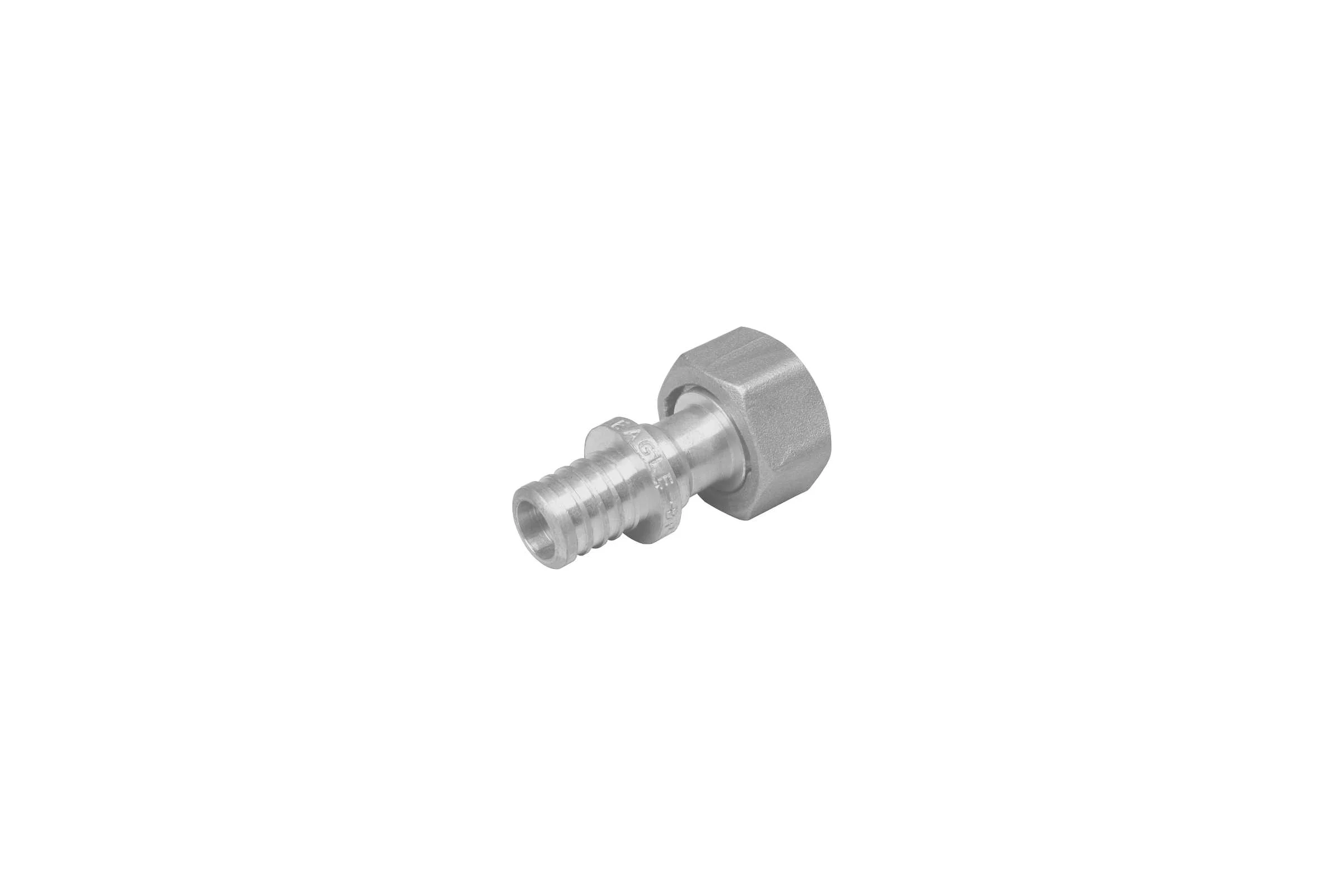Пресс соединитель BYR PEX прямой, с накидной гайкой 3/4" х 25 (3.5) 5214
