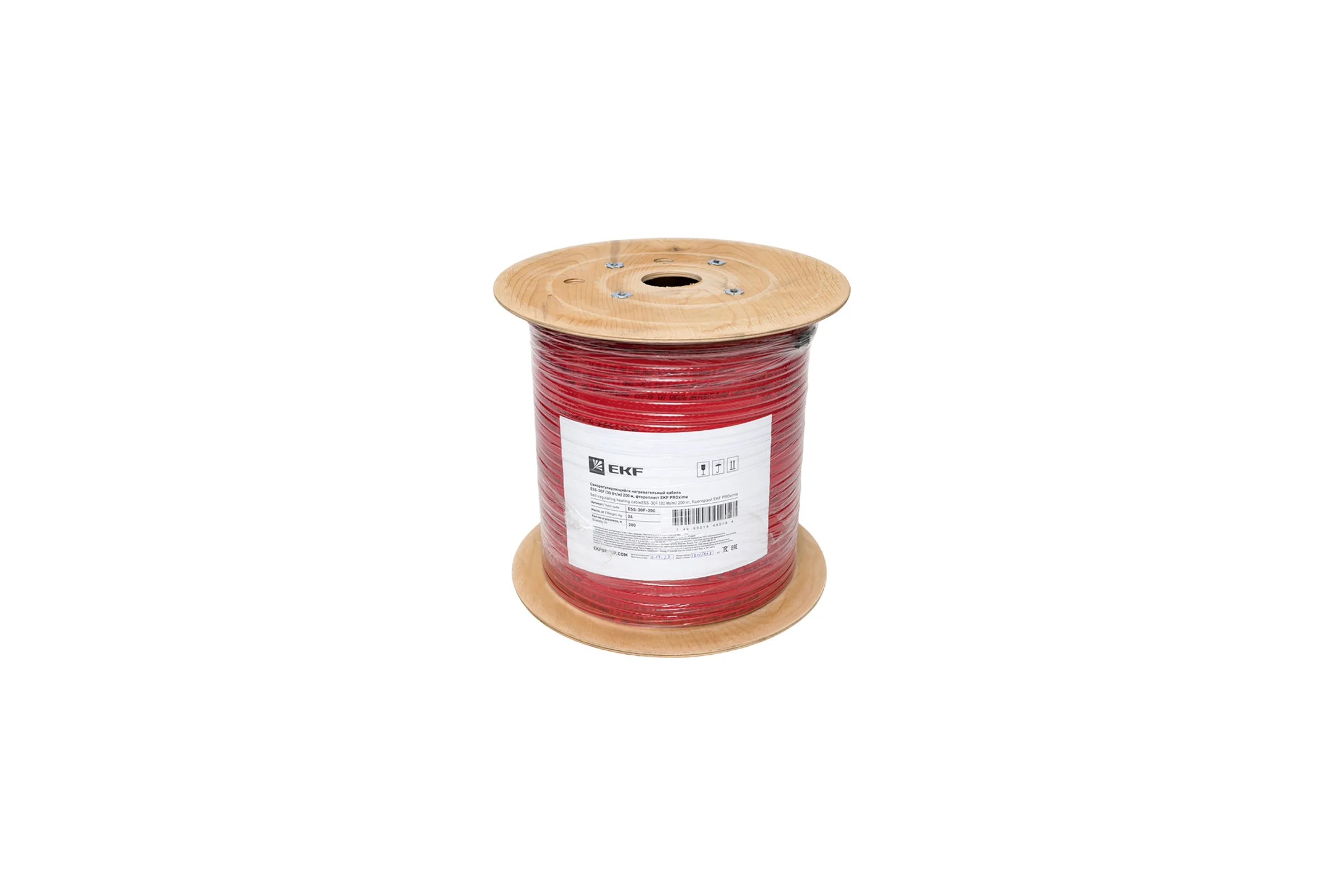 Саморегулирующийся нагревательный кабель EKF ess-25f, 200 м ESS-25F-200