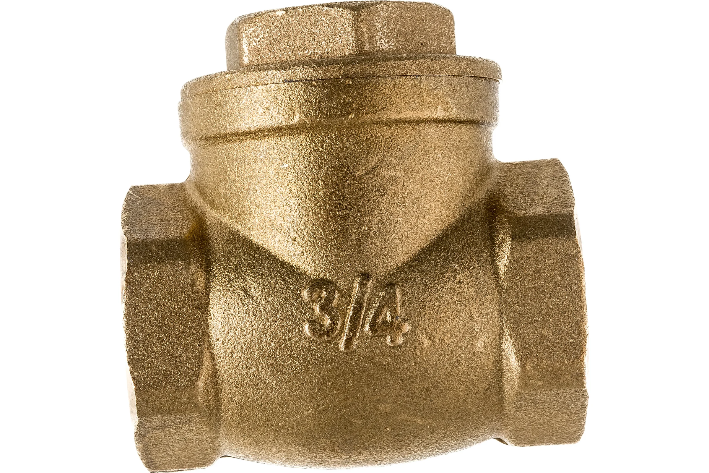 Обратный клапан ELSEN дисковый, горизонтальный, 3/4", ВВ, PN, бар-10 EV42.3434