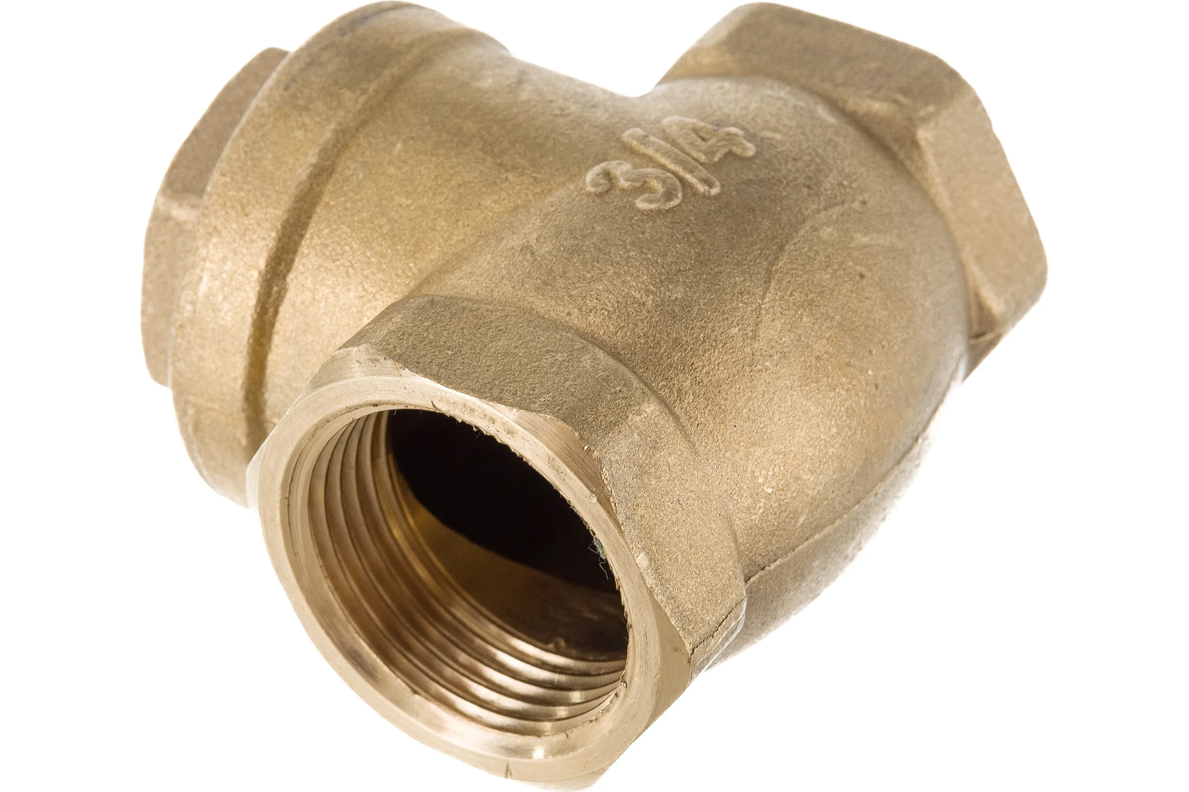 Обратный клапан ELSEN дисковый, горизонтальный, 3/4", ВВ, PN, бар-10 EV42.3434