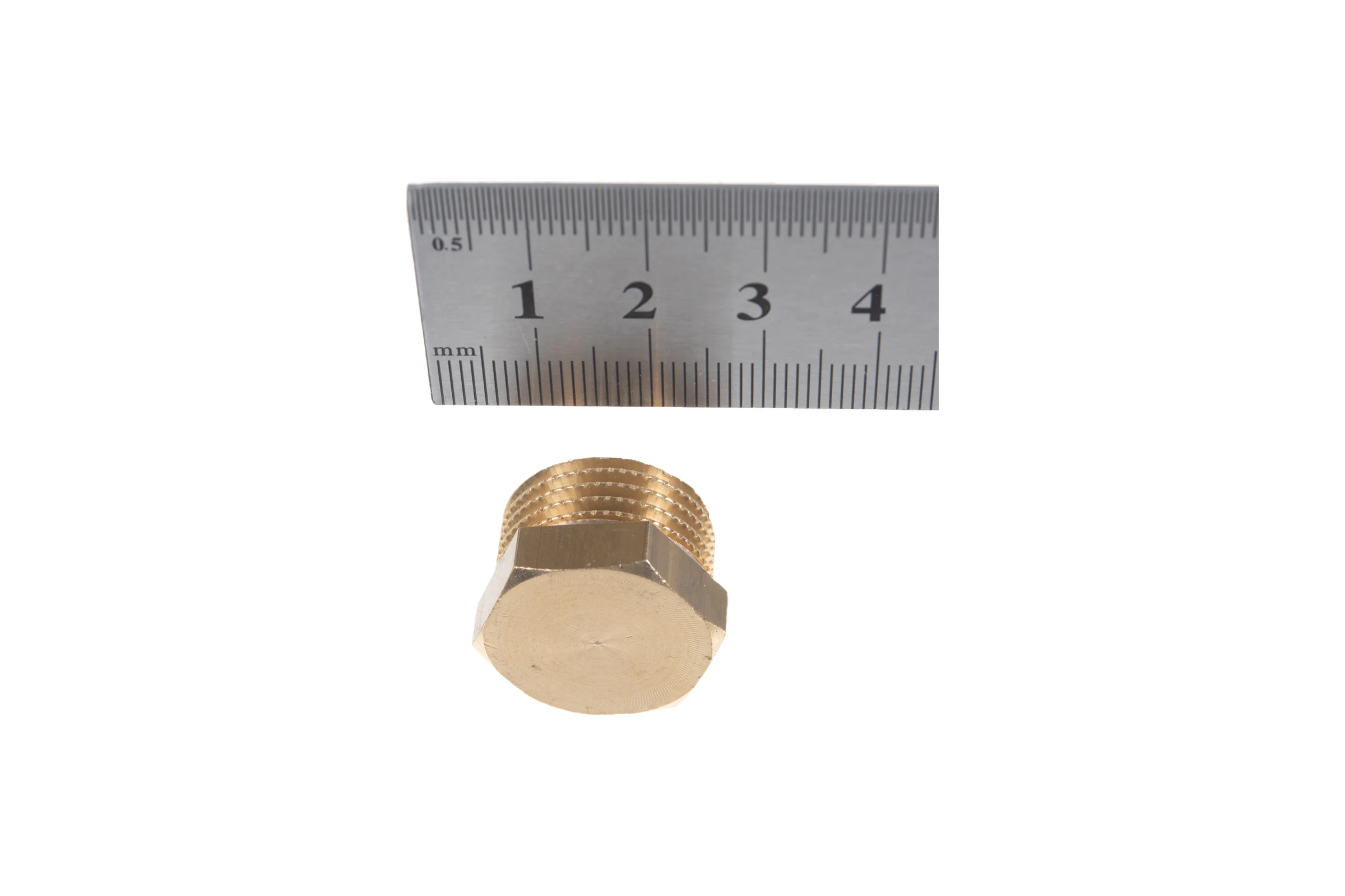 Заглушка ELSEN Н, 1/2", латунь EBF01.12