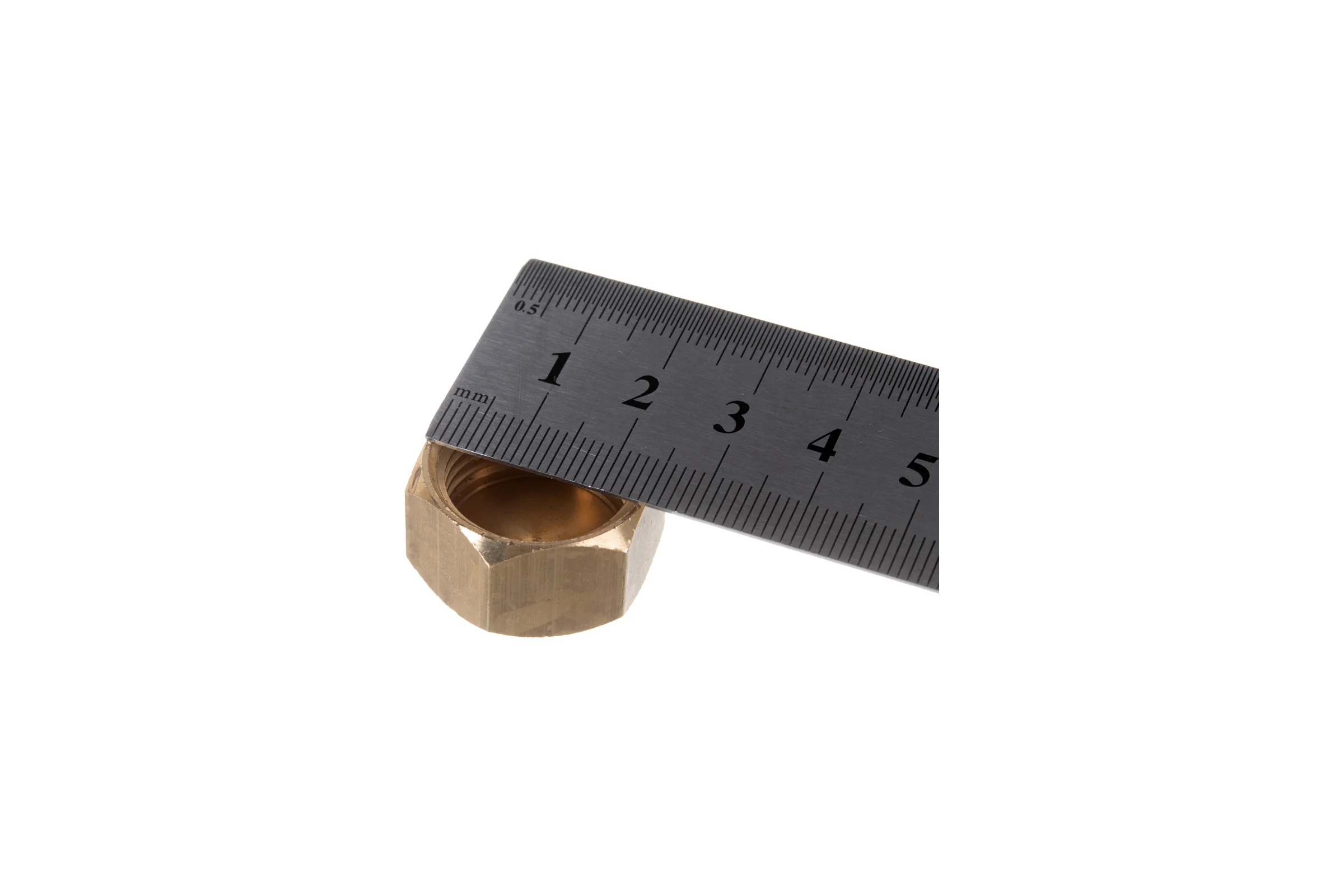 Заглушка ELSEN В, 1/2", латунь EBF02.12