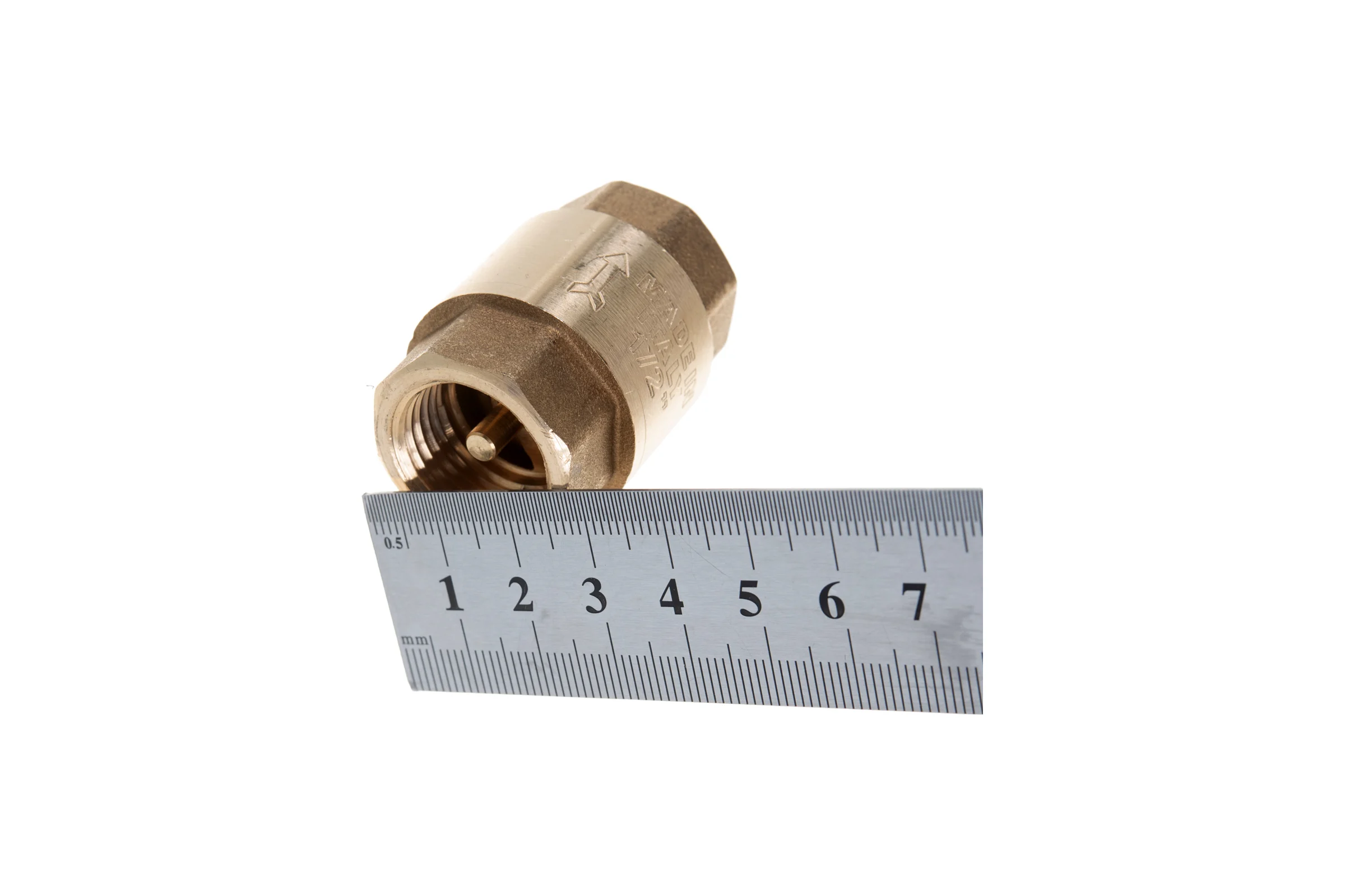 Обратный клапан ELSEN пружинный, универсальный, 1/2", ВВ, PN EV41.1212