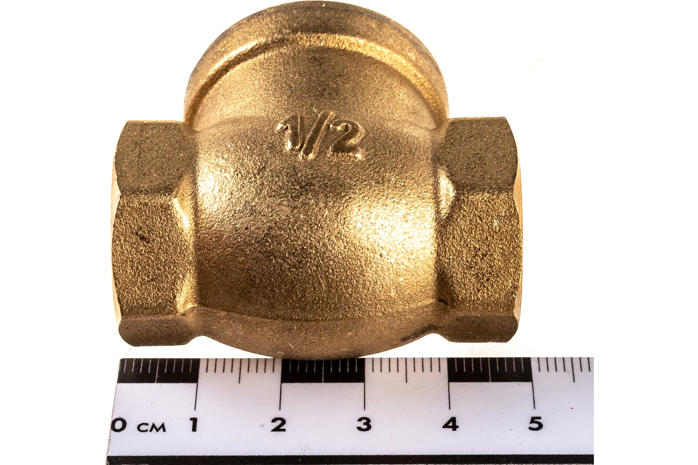 Обратный клапан ELSEN дисковый, горизонтальный,  1/2", ВВ, PN, бар-10 EV42.1212