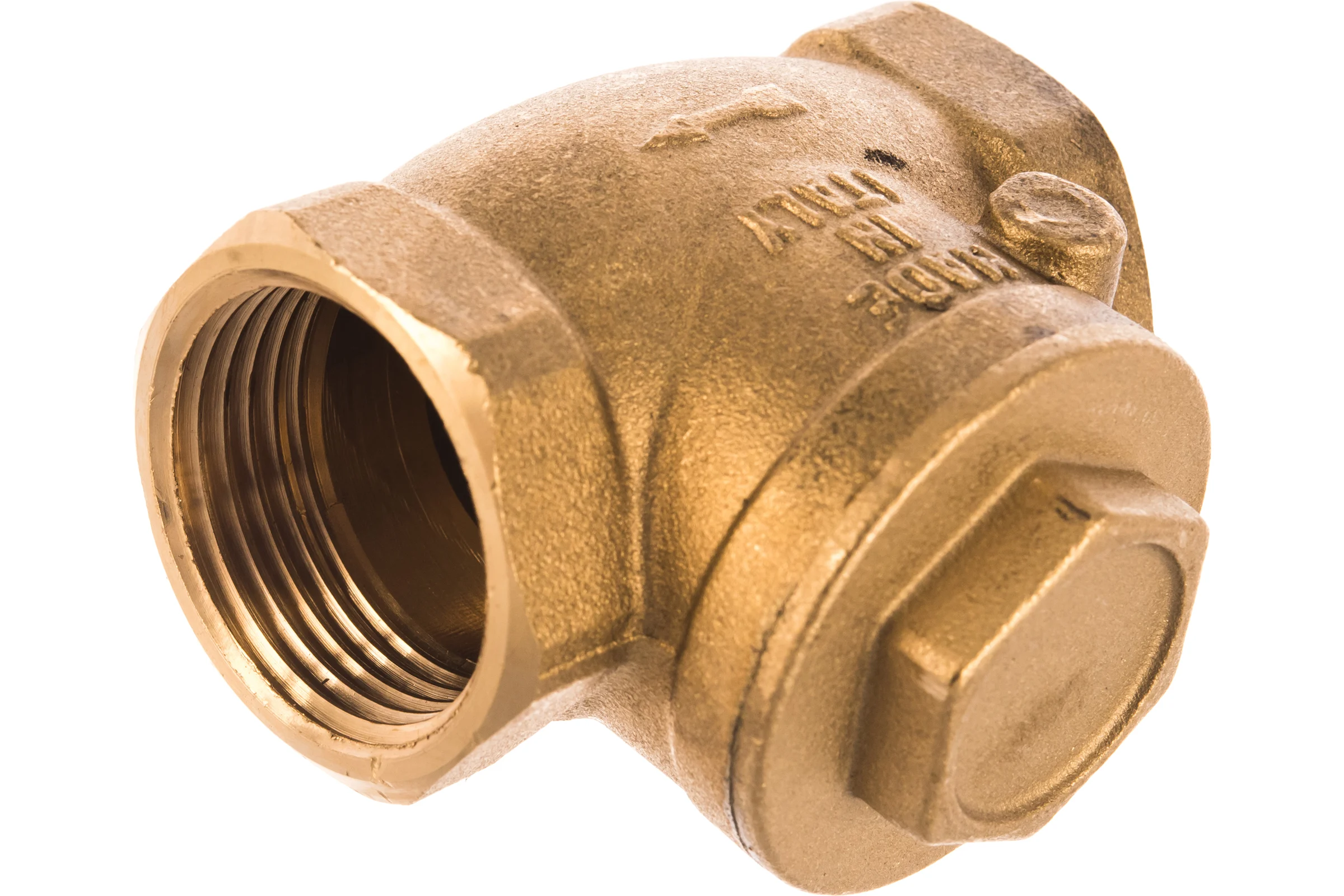 Обратный клапан ELSEN дисковый, горизонтальный, 1", ВВ, PN, бар-10 EV42.1010