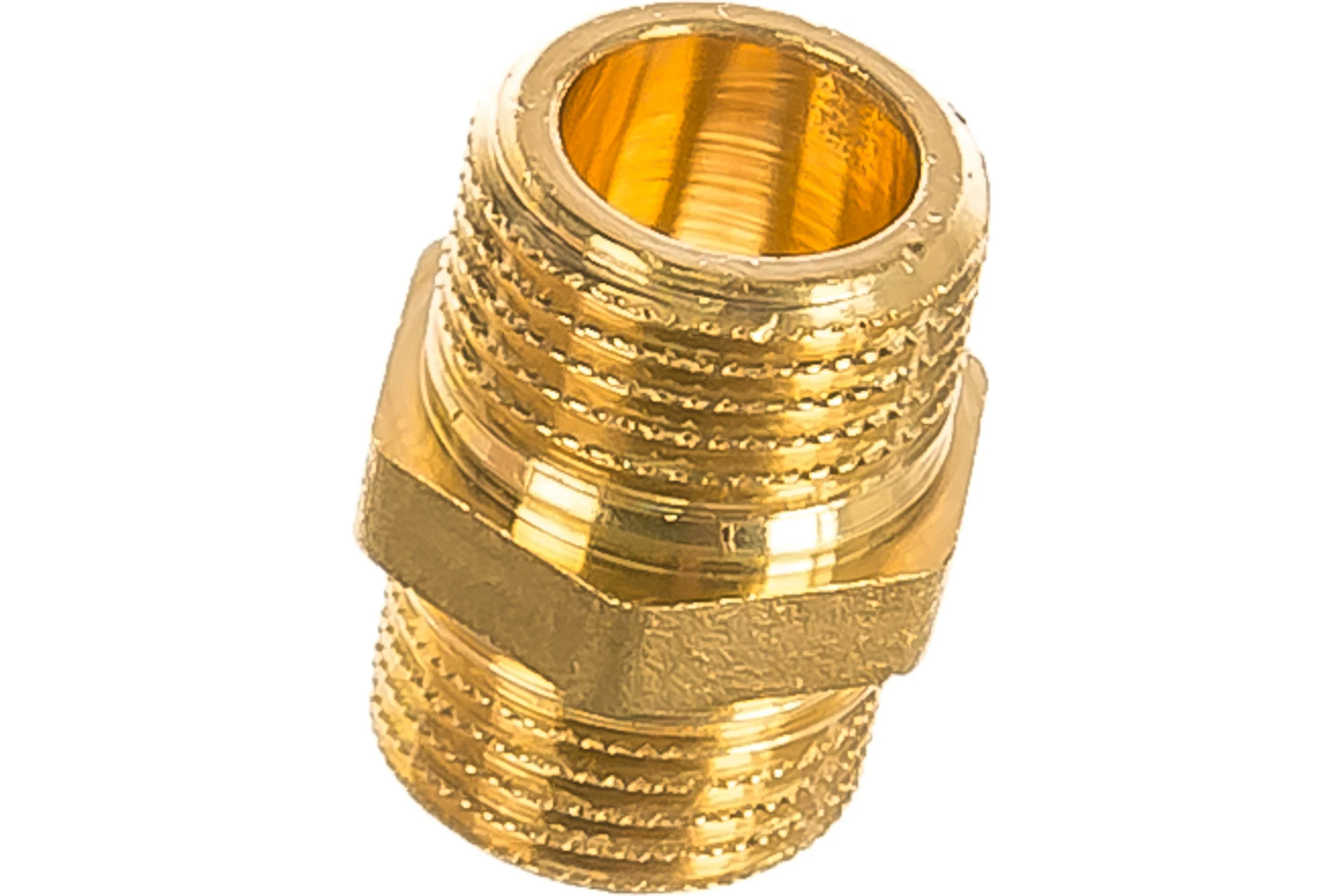 Равнопроходной ниппель ELSEN НН, 1/2", 1/2", латунь EBF15.12