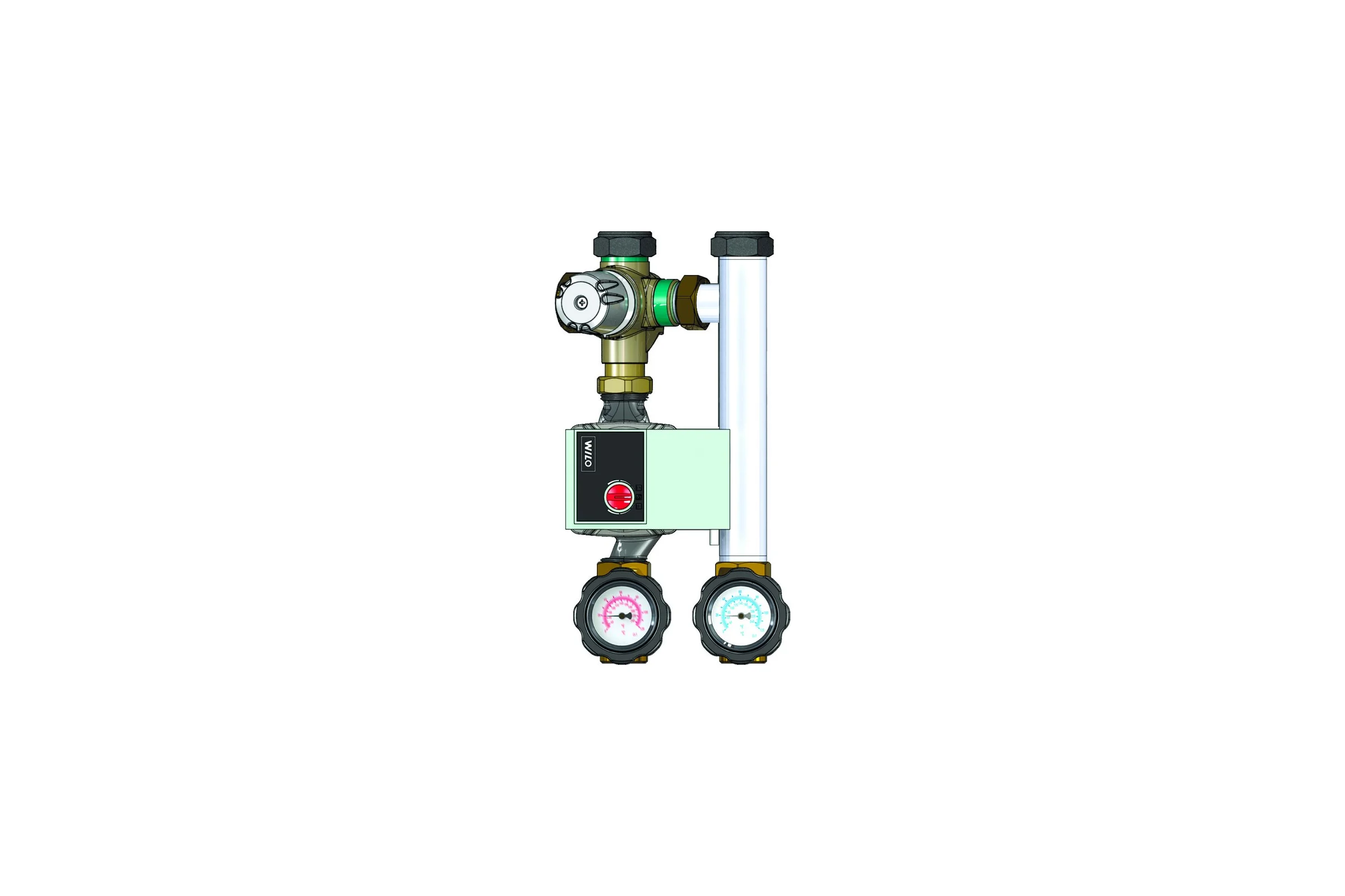 Насосная группа ELSEN DN 20, с насосом Wilo Yonos-Para RS15/6 RKA EFG20.03