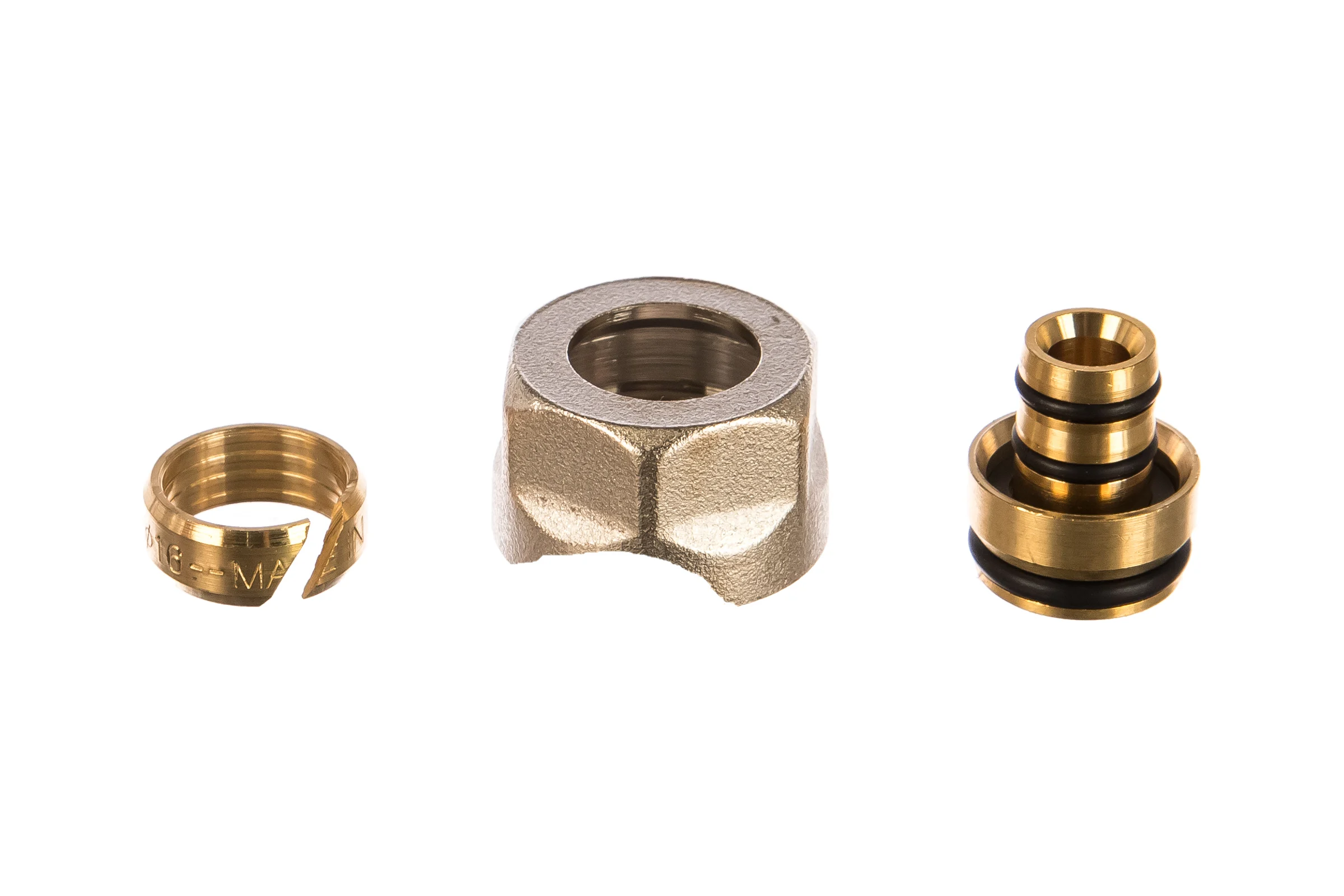 Резьбозажимное соединение ELSEN НГ ЕК, 3/4", 16 x 2, латунь EFB01.1620EK