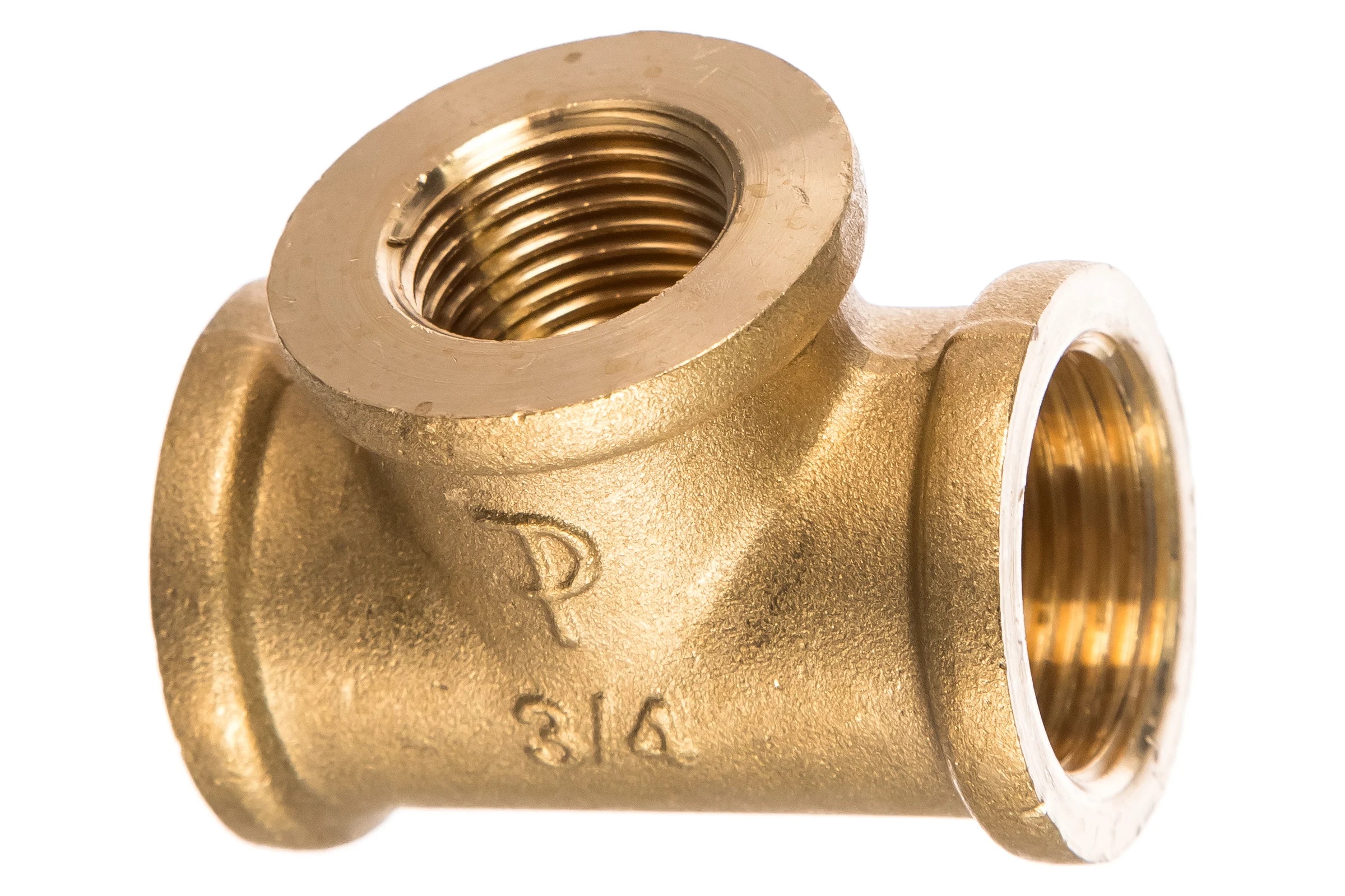 Переходной тройник ELSEN ВВВ, 3/4", 1/2", 3/4", латунь EBF03.341234