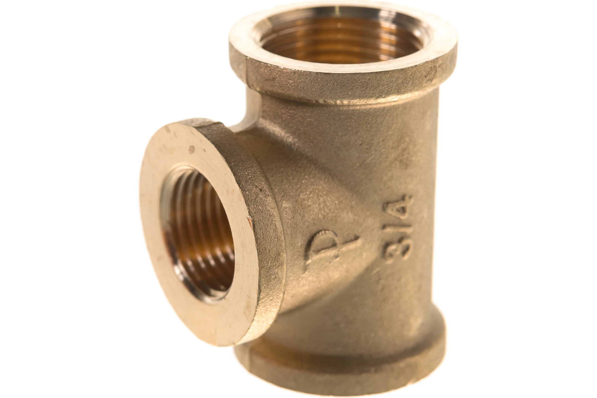 Переходной тройник ELSEN ВВВ, 3/4", 1/2", 3/4", латунь EBF03.341234