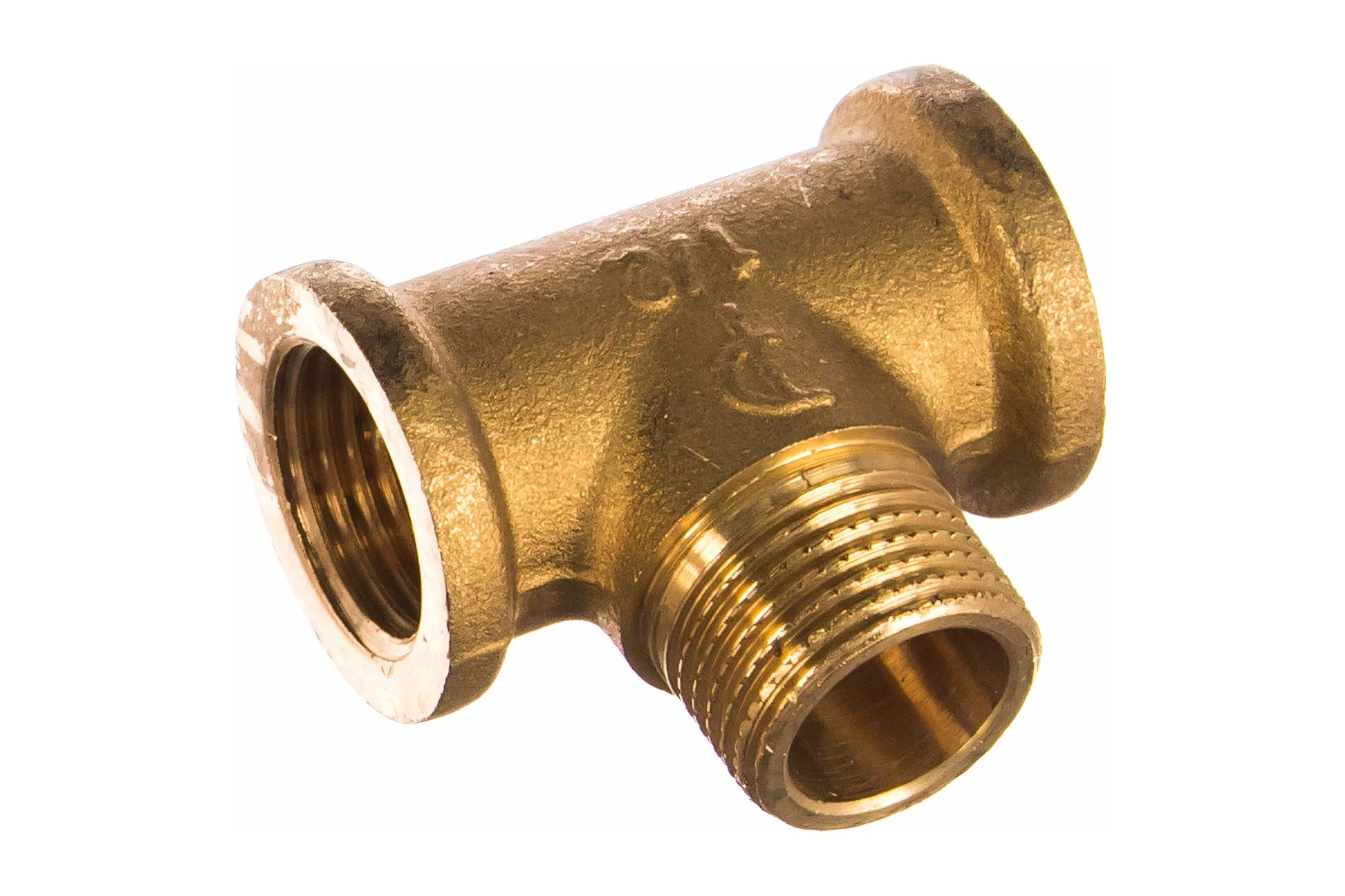Равнопроходной тройник ELSEN ВНВ, 1/2", 1/2", 1/2", латунь EBF08.12
