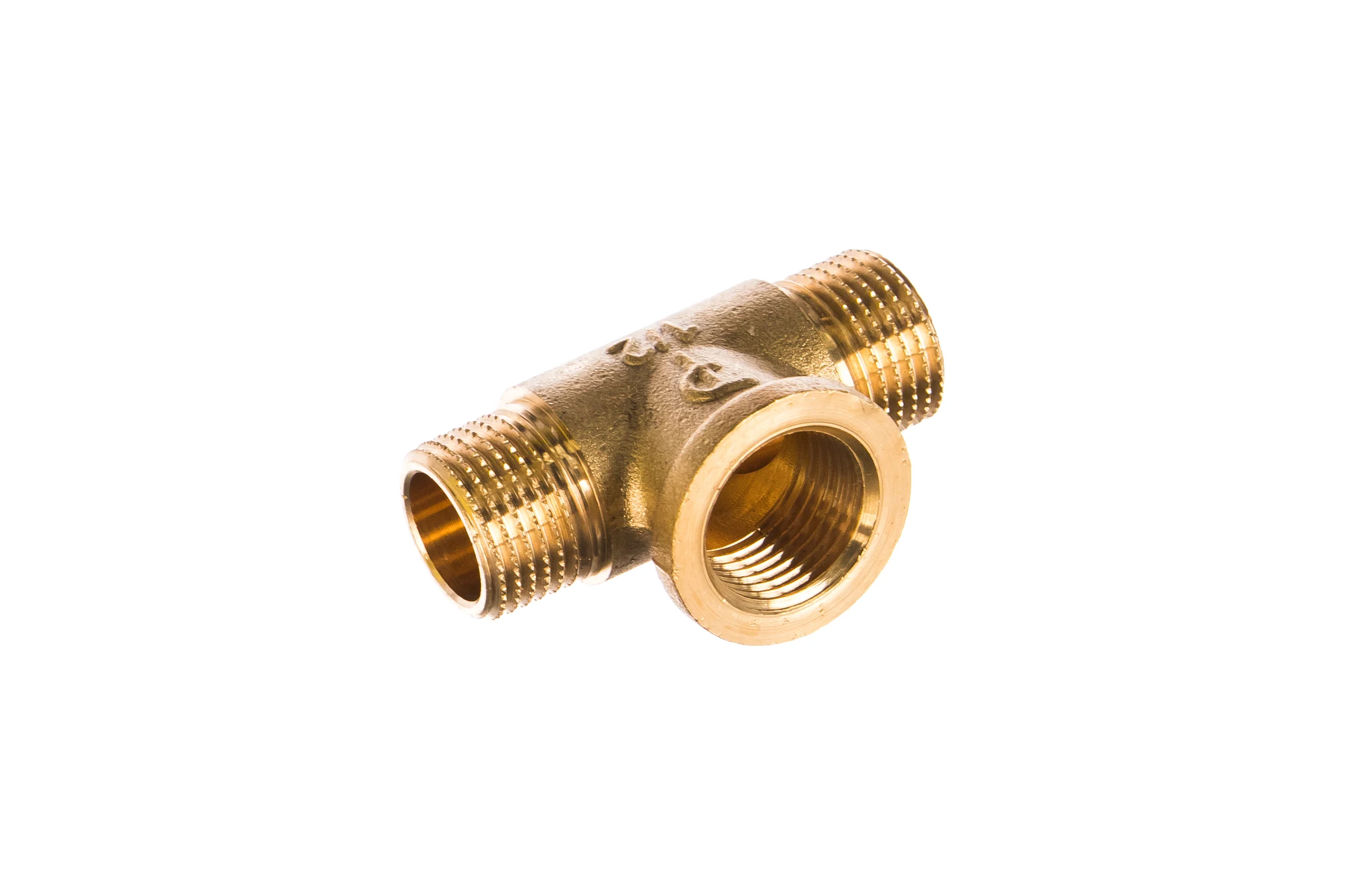 Равнопроходной тройник ELSEN НВН, 1/2", 1/2", 1/2", латунь EBF09.12