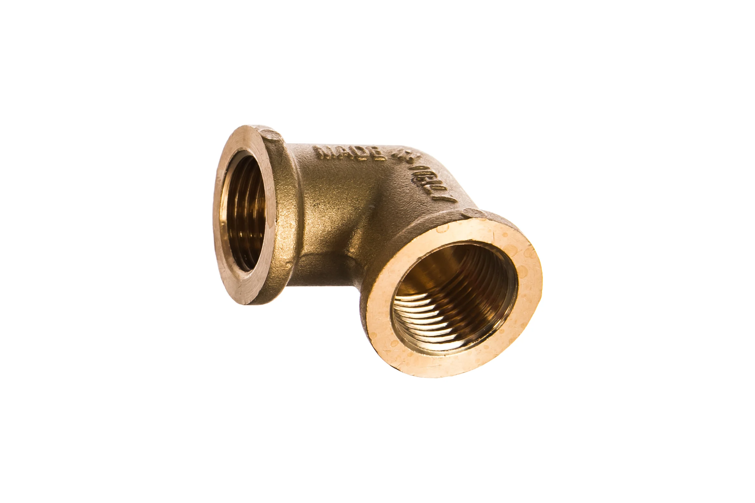 Угольник ELSEN 90, ВВ, 1/2", 1/2", латунь EBF11.12