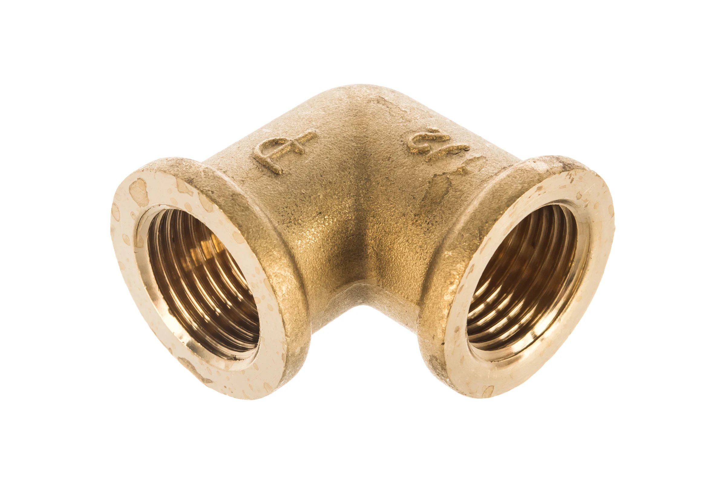 Угольник ELSEN 90, ВВ, 1/2", 1/2", латунь EBF11.12