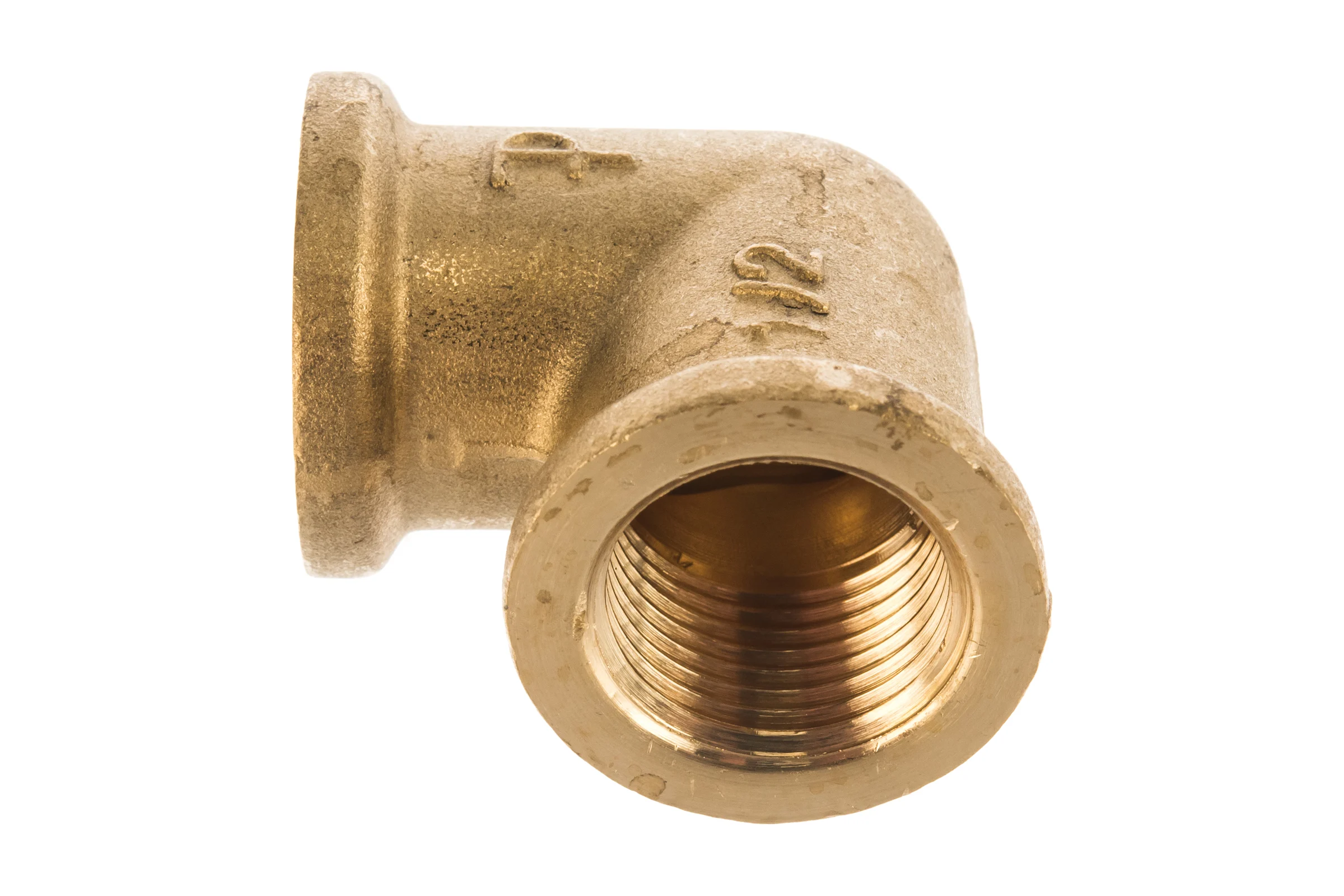 Угольник ELSEN 90, ВВ, 1/2", 1/2", латунь EBF11.12