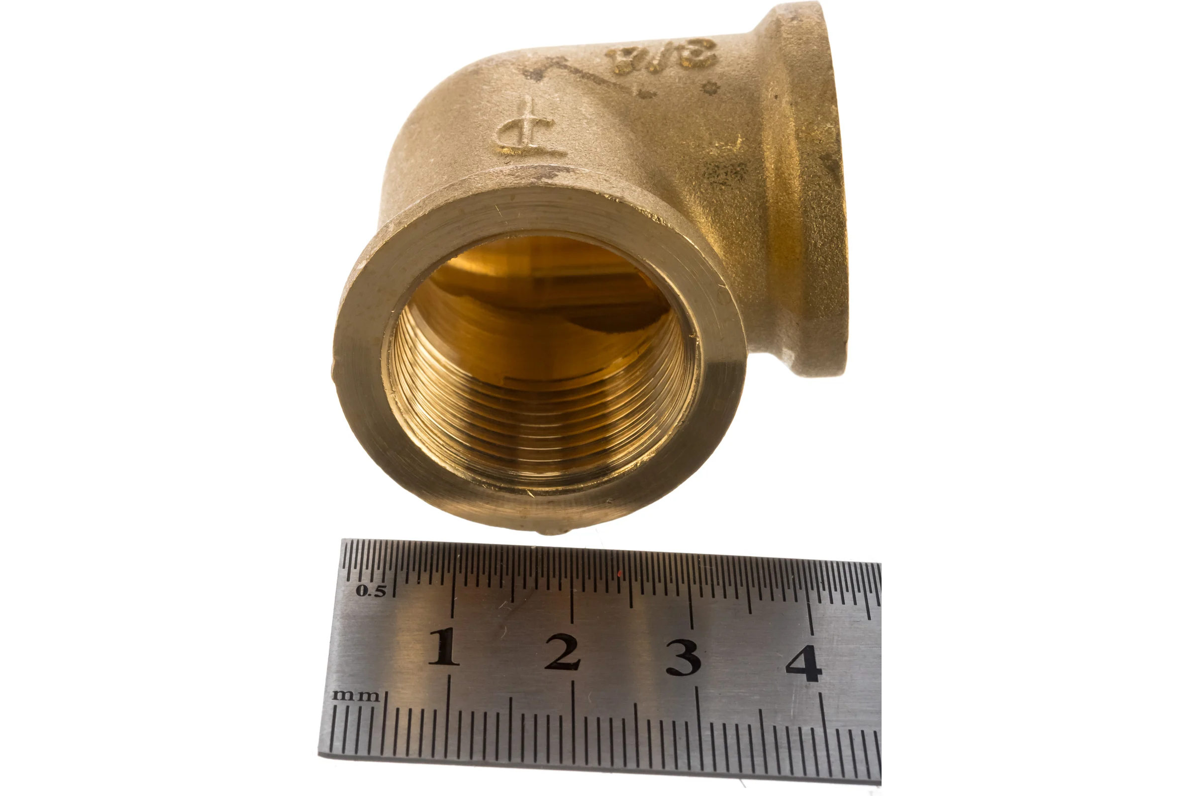 Угольник ELSEN 90, ВВ, 3/4", 3/4", латунь EBF11.34
